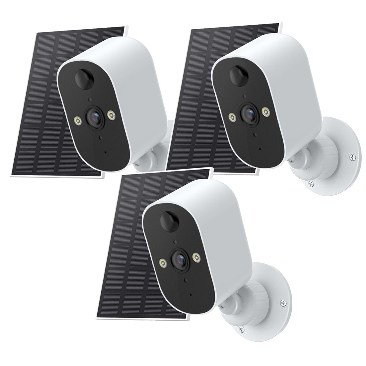 XVIM Solar Wireless Security Camera 1080P Battery Power Night Vision with Panel
