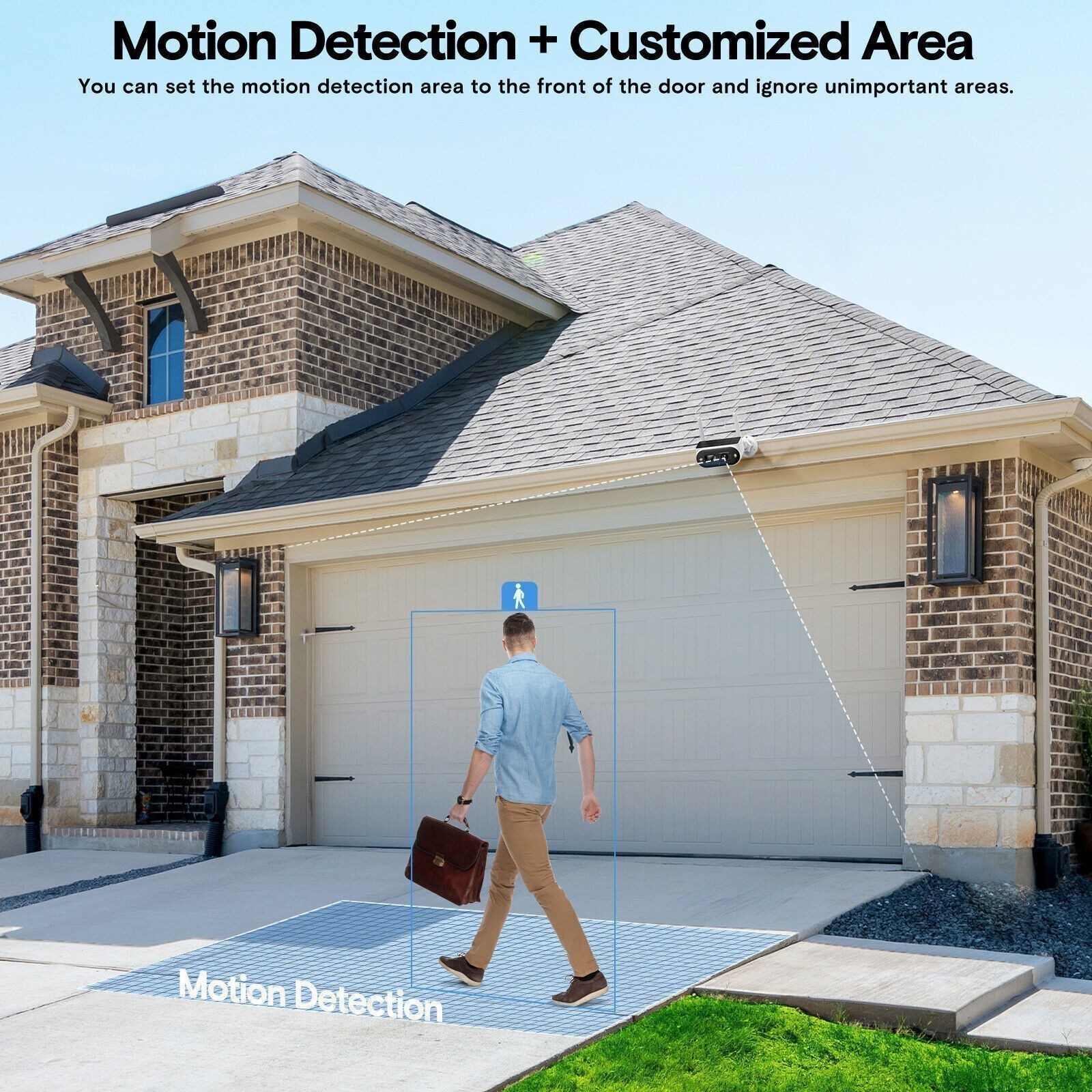 4MP Solar Wireless Security Camera System Outdoor 5G/2.4G WiFi Pro 10CH NVR CCTV
