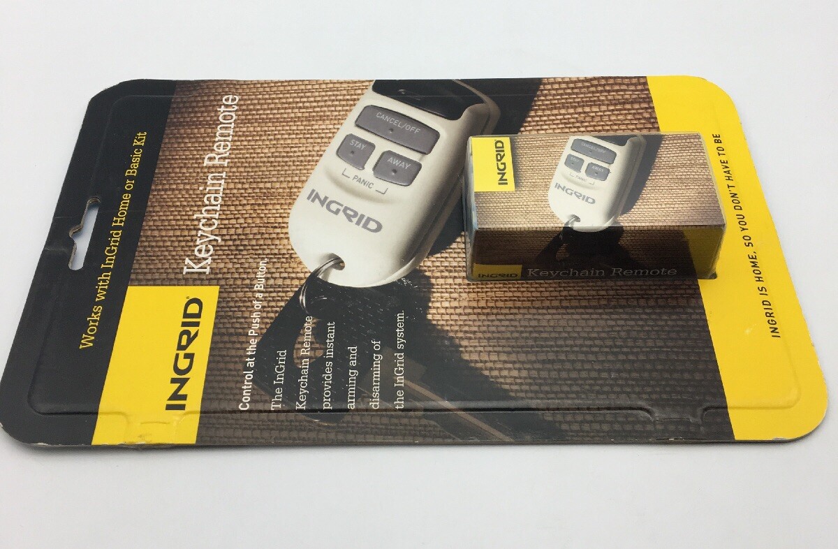 InGrid RKR801IG Home Security Keychain Remote New Sealed it/530