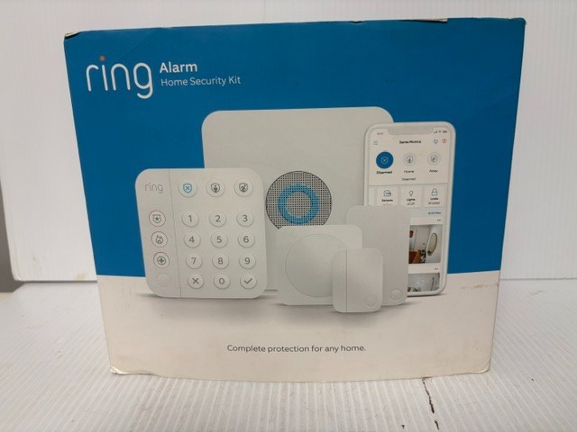Ring Alarm 8-Piece Security Kit, 2nd Gen Home Security System w/Alexa NEW 4K18SZ