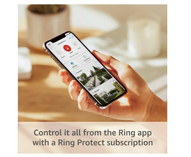 Ring Alarm 8-piece kit (2nd Gen) – home security system with optional 24/7