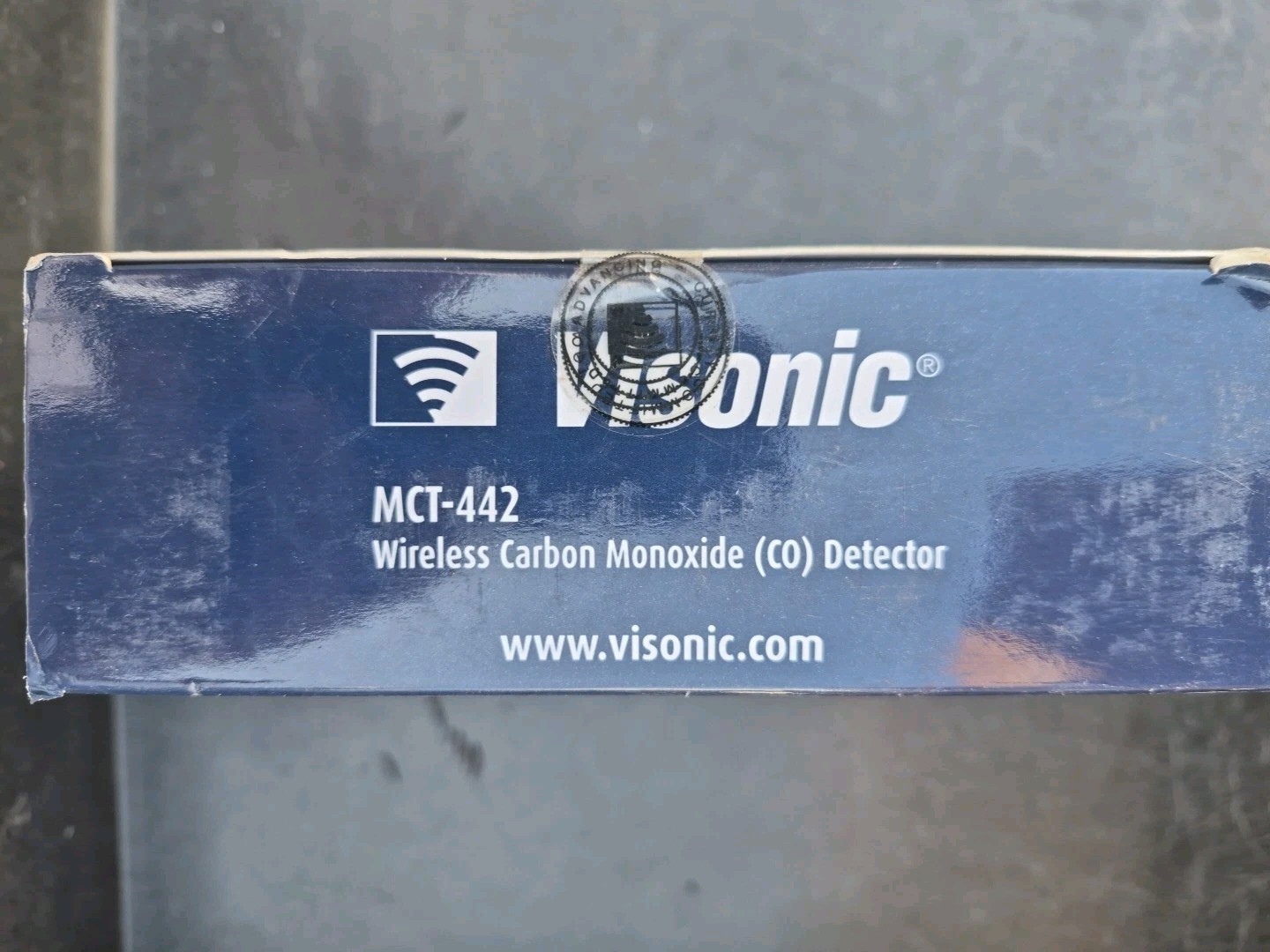 Visonic MCT-442 N SMA (2.4GHz) WH Wireless Carbon Monoxide Detector New