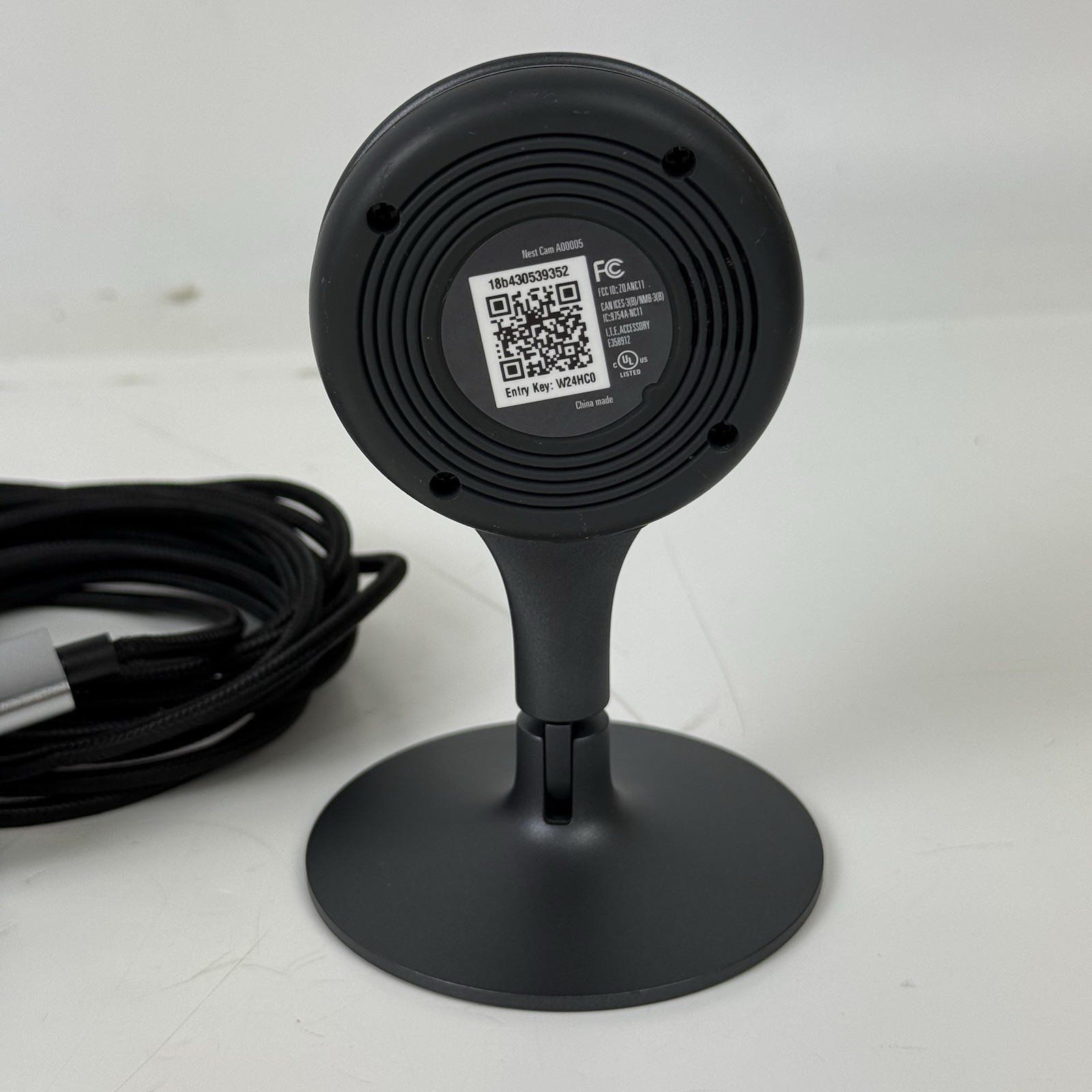 Google Nest Cam (NC1102ES) Indoor Security Camera Black A0005 – Tested
