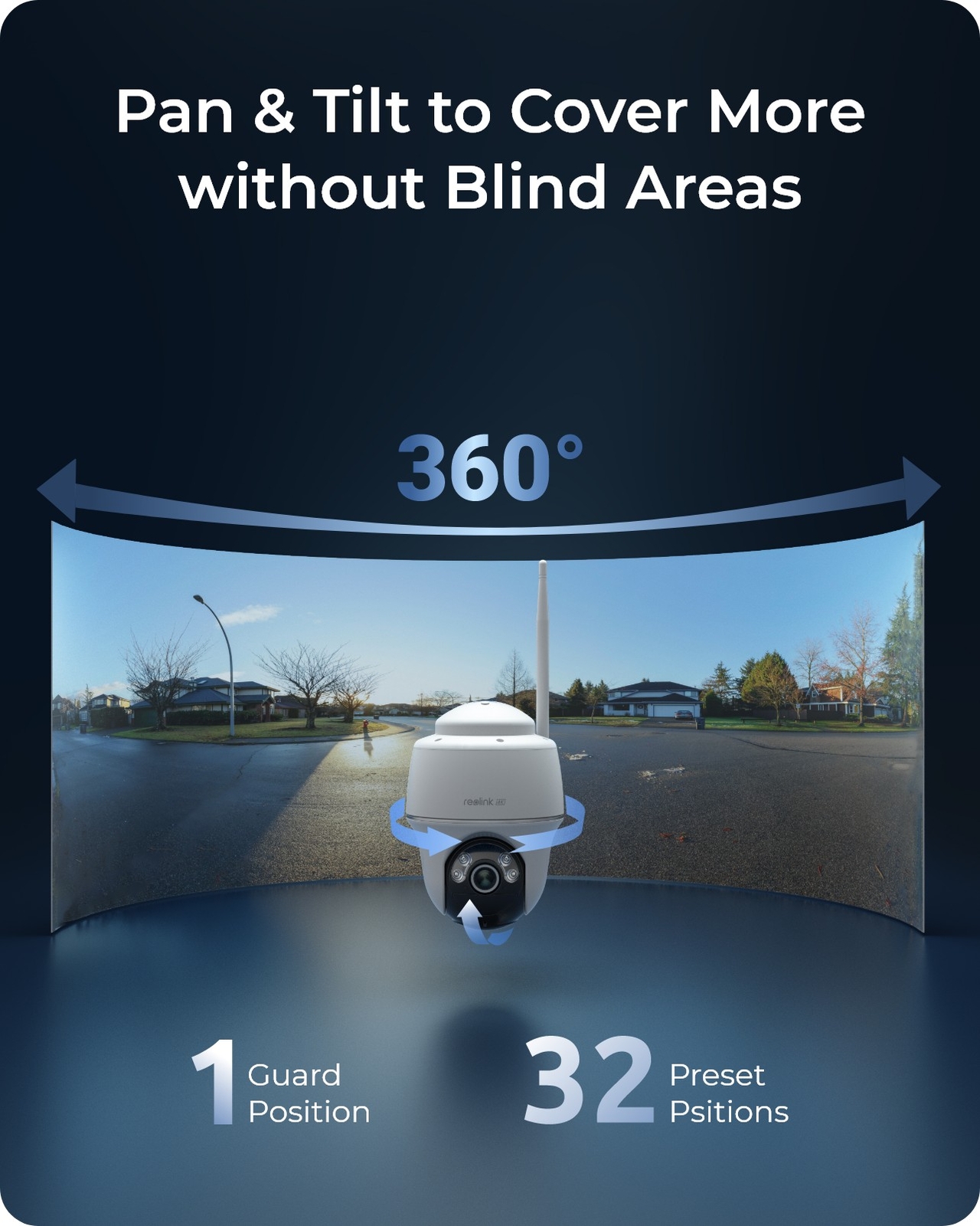 Reolink Home Hub 4K Solar Wireless Security Camera Argus PT Ultra with Solar