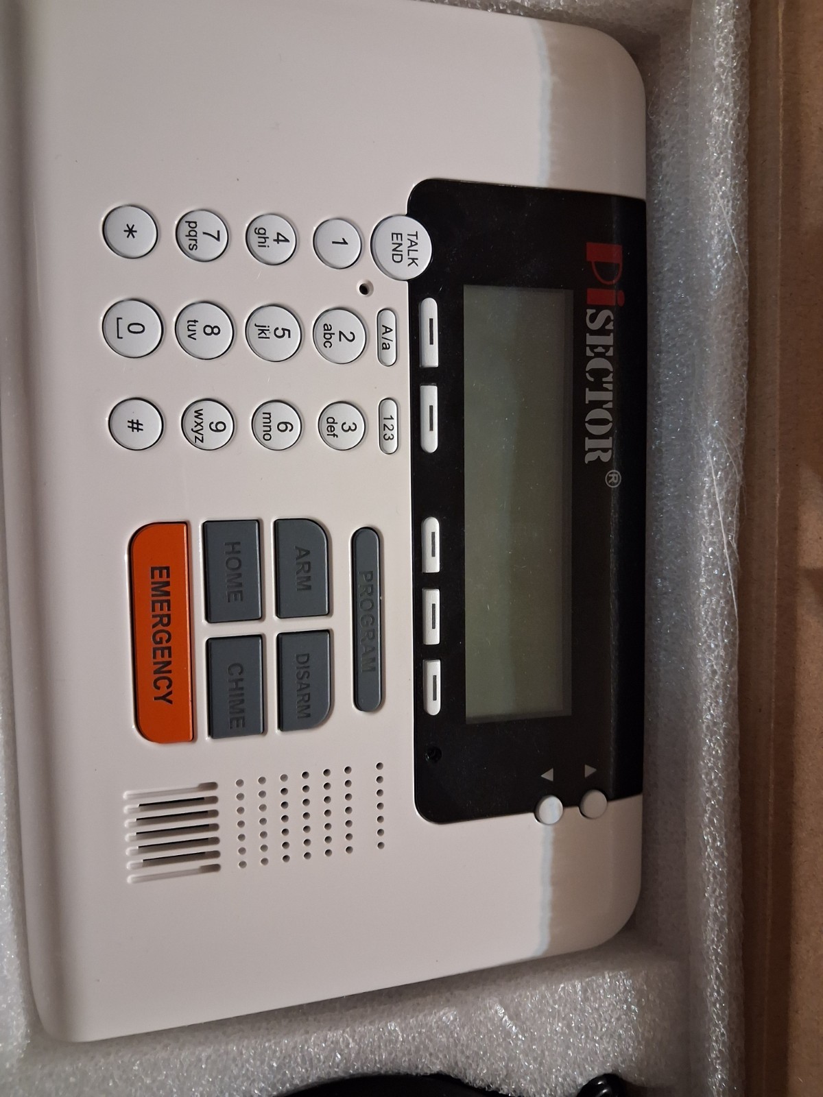 Pisector Wireless Security Alarm System – Open Box – Missing Sensors & Adapter