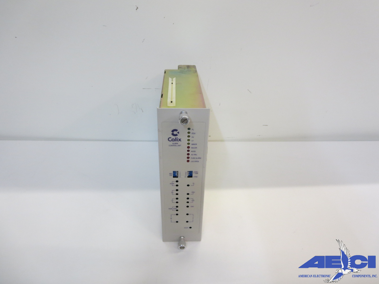CALIX 100-00111 MODEL CU-07 E ALARM CONTROL UNIT