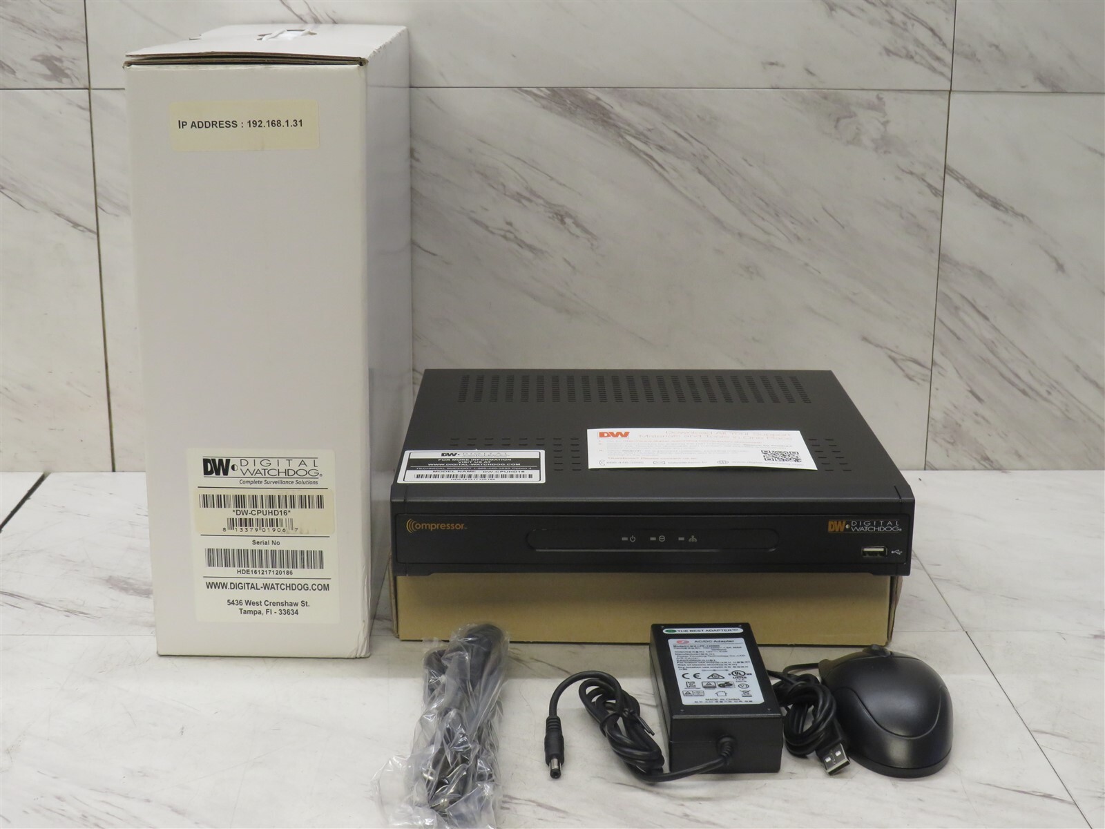 NEW Digital Watchdog DW-CPUHD16 Full HD Digital Video Recorder