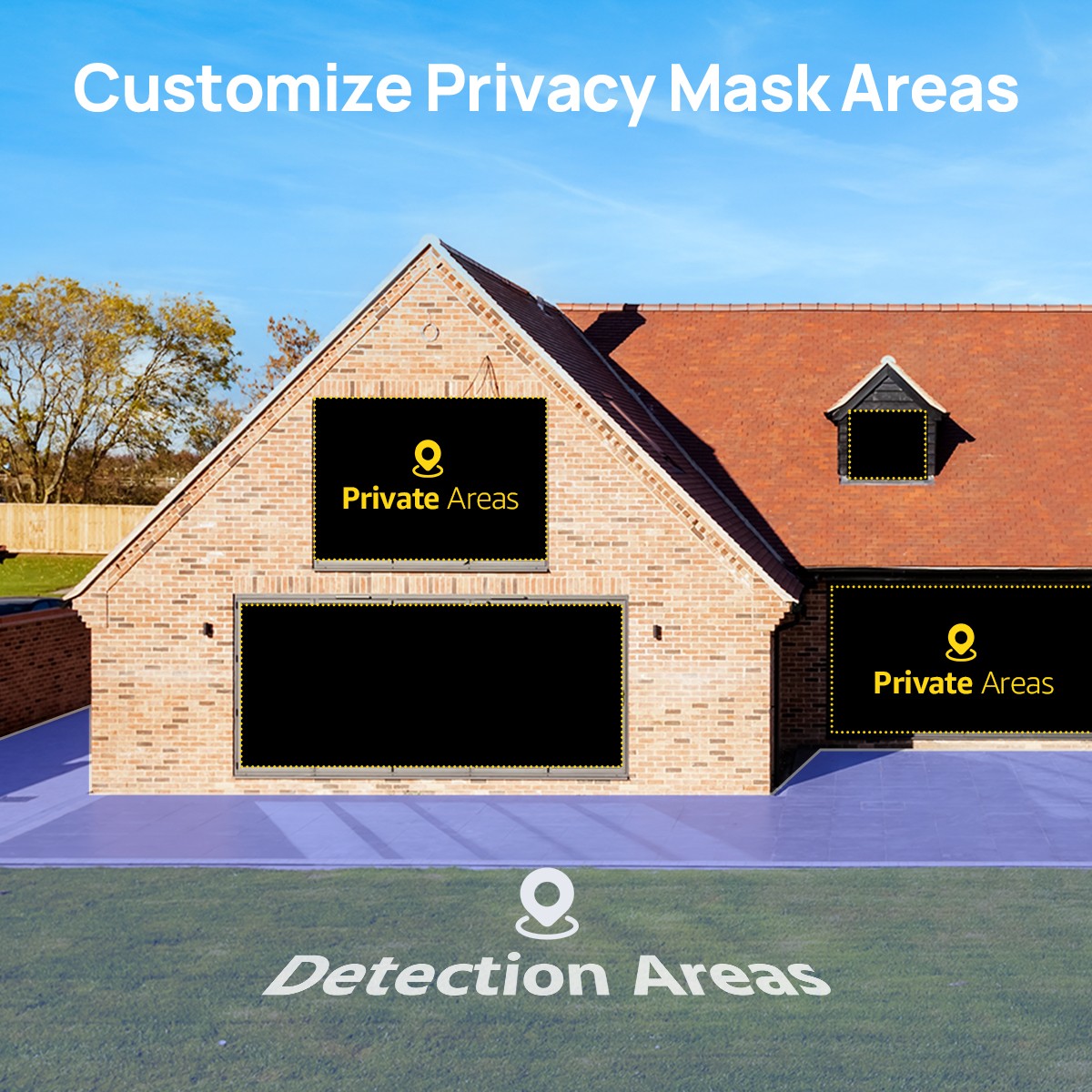 ANNKE 5MP POE PTZ Security IP Camera 4x Zoom Audio Recording Color Night Vision