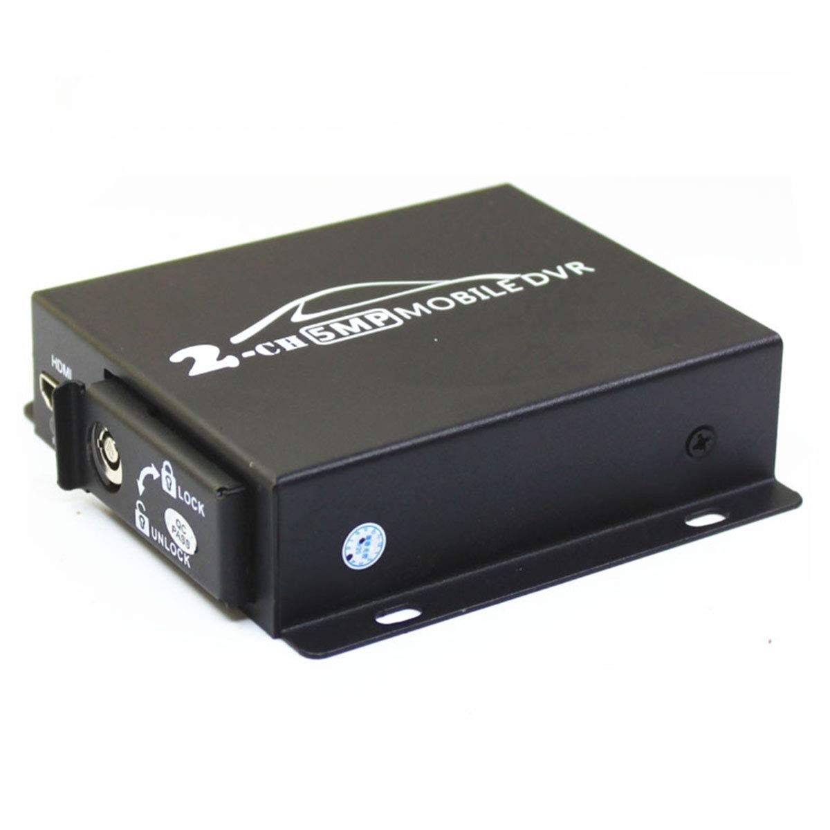 Mini Car Mobile DVR, 2CH 1080P AHD with Dual SD Slots & Remote for Car/Truck/…