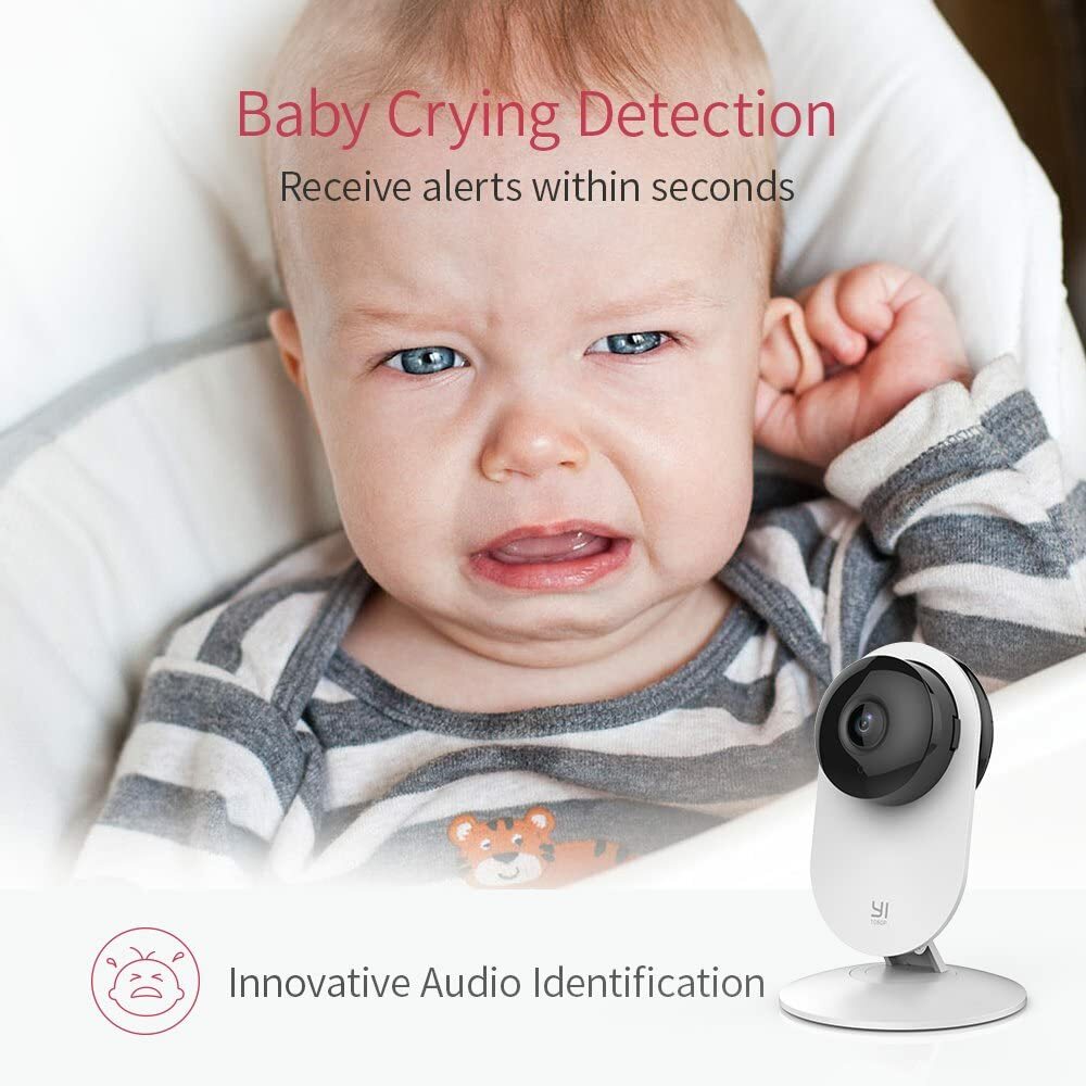 YI 4pc Home Camera 1080p Wireless IP Security Surveillance System Night Vision