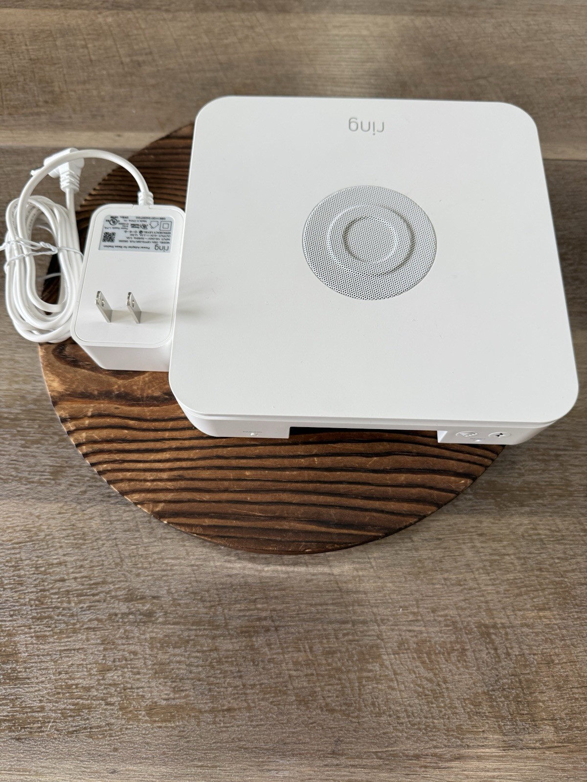 Ring Alarm Base Station – Gen 2 – Model 4HB1U9-0EN0 With Power Adapter