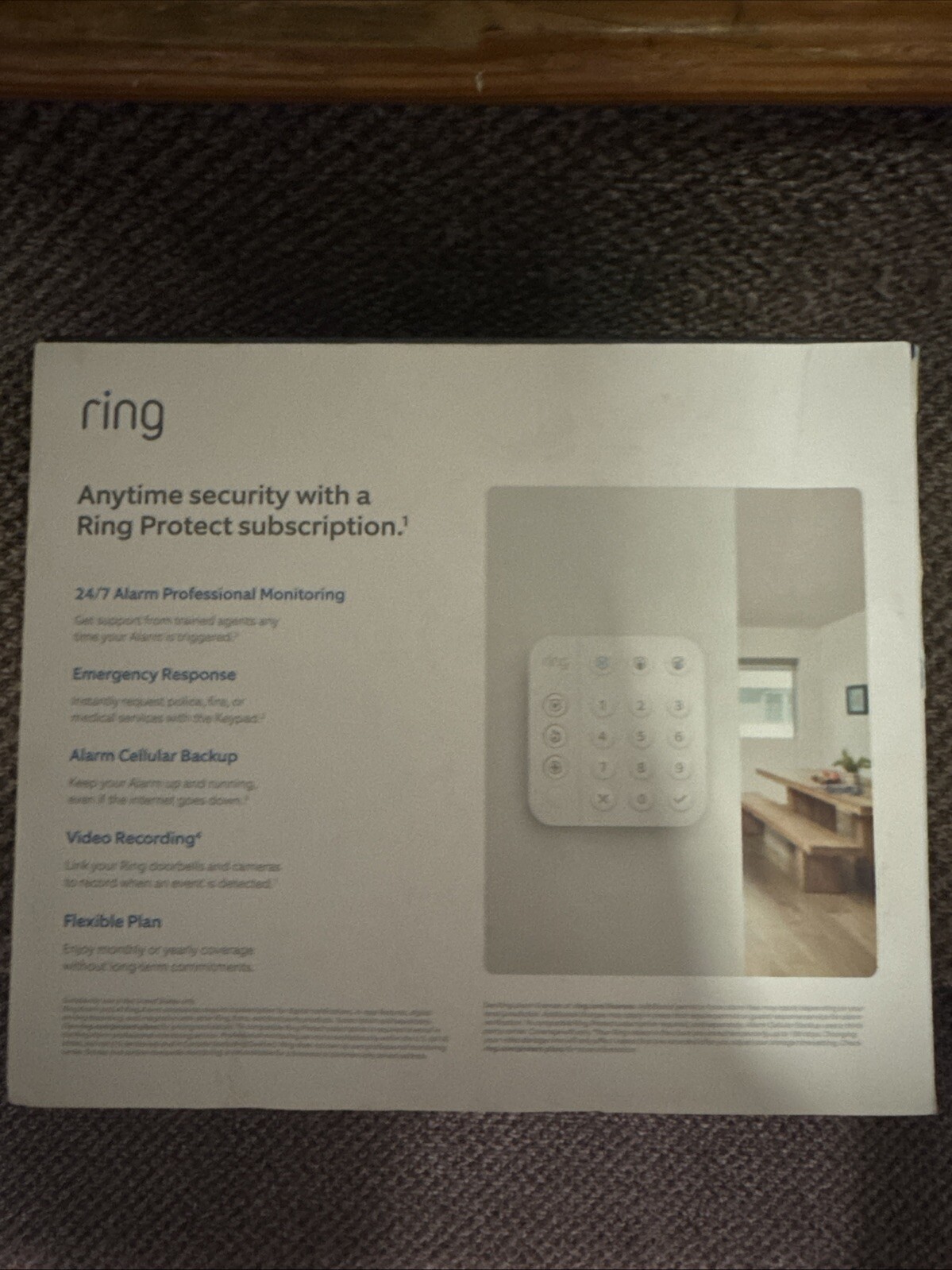 NEW Ring Alarm 8-Piece Security Kit 2nd Gen Home security System Works w/Alexa
