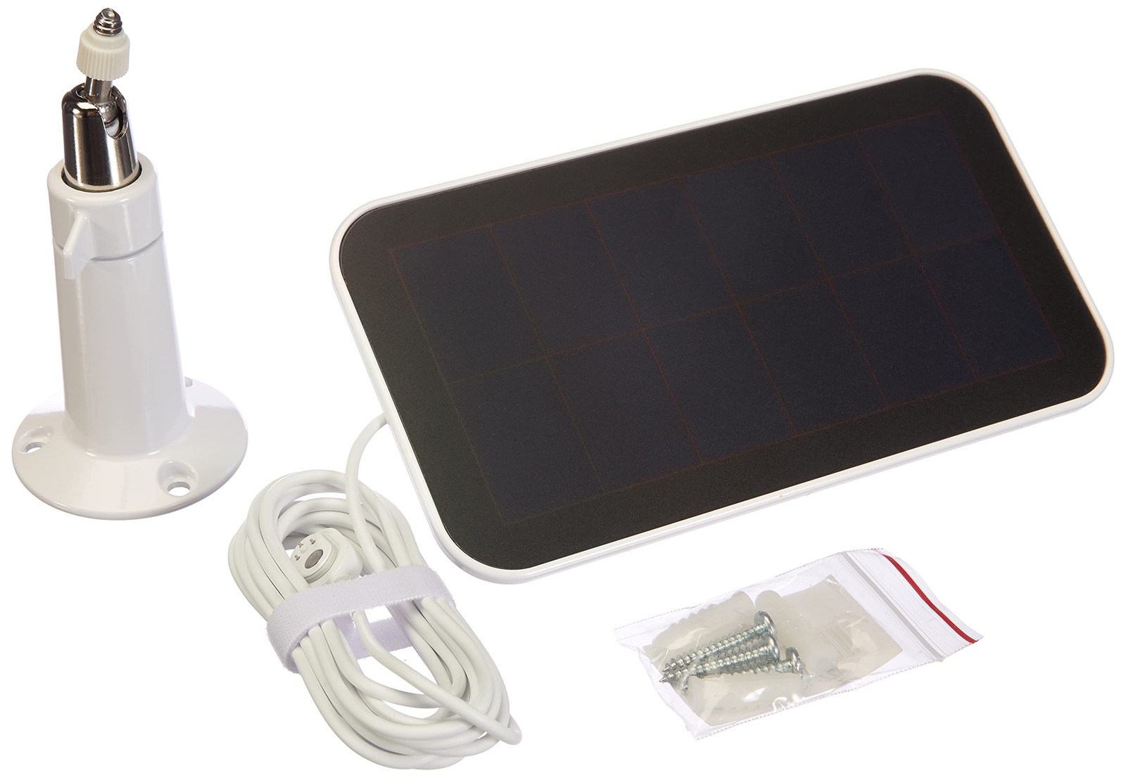 Arlo Solar Panel Charger for Arlo Ultra / Pro 3 Security Cameras – White/Black