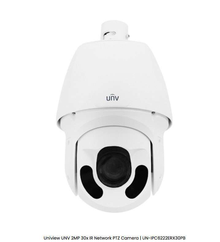 Uniview UNV 2MP 30x IR Network PTZ Camera I/O, ONVIF 150m IR distance 4.5~135mm