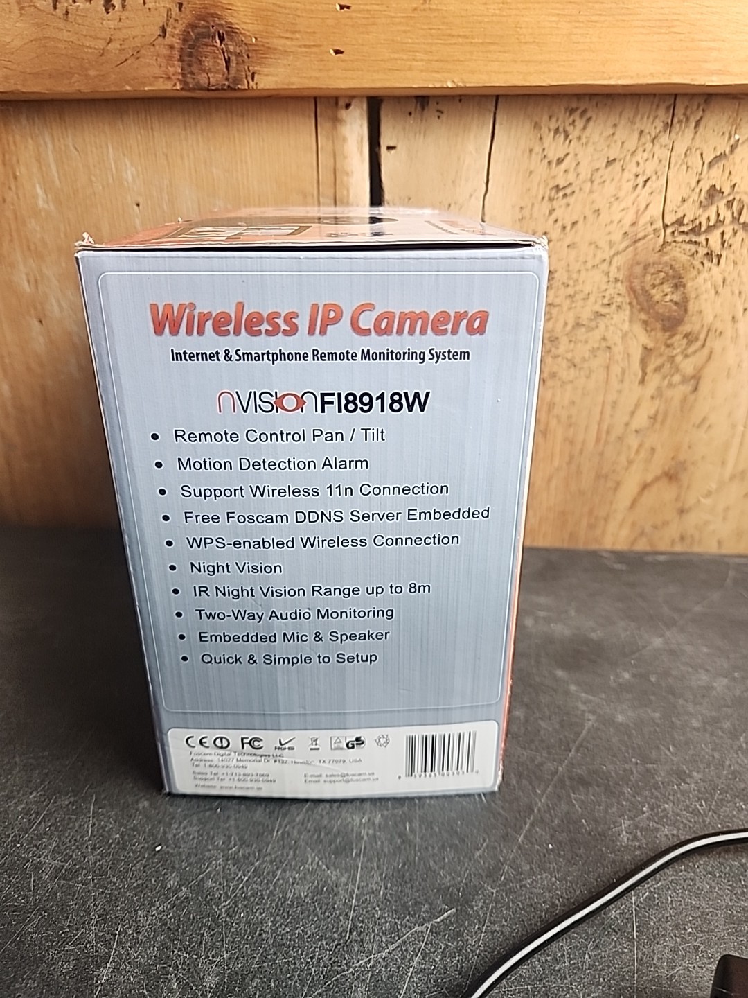Foscam fi8918w ip wireless wired camera