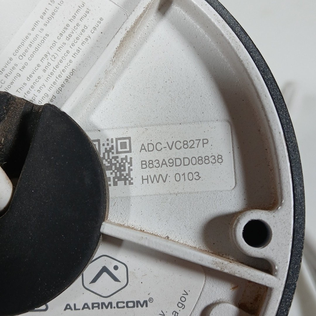 ADT Alarm.com Dome Camera ADC-VC827P IP Dome 2MP (1080p) IP67 Lot Of 2