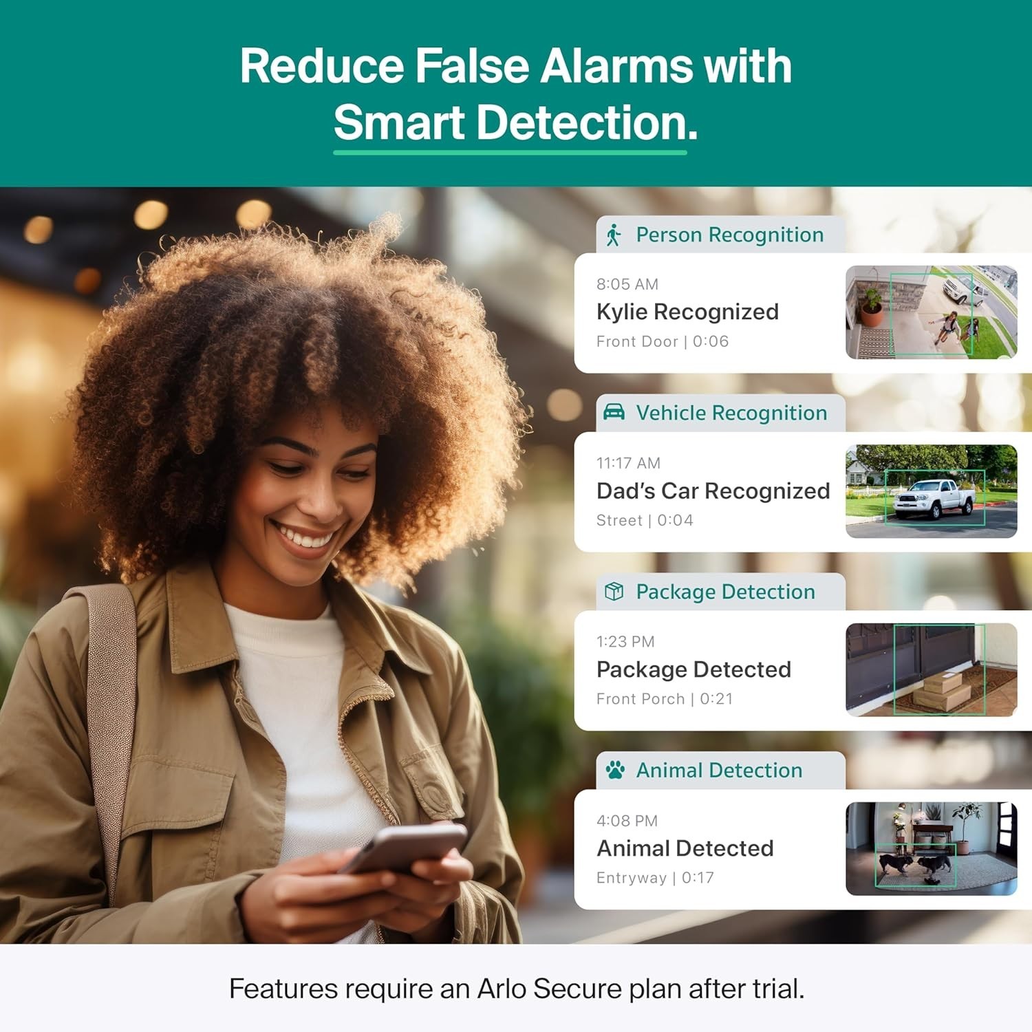 Plug In Outdoor Camera with Color Night Vision and Two Way Audio Functionality