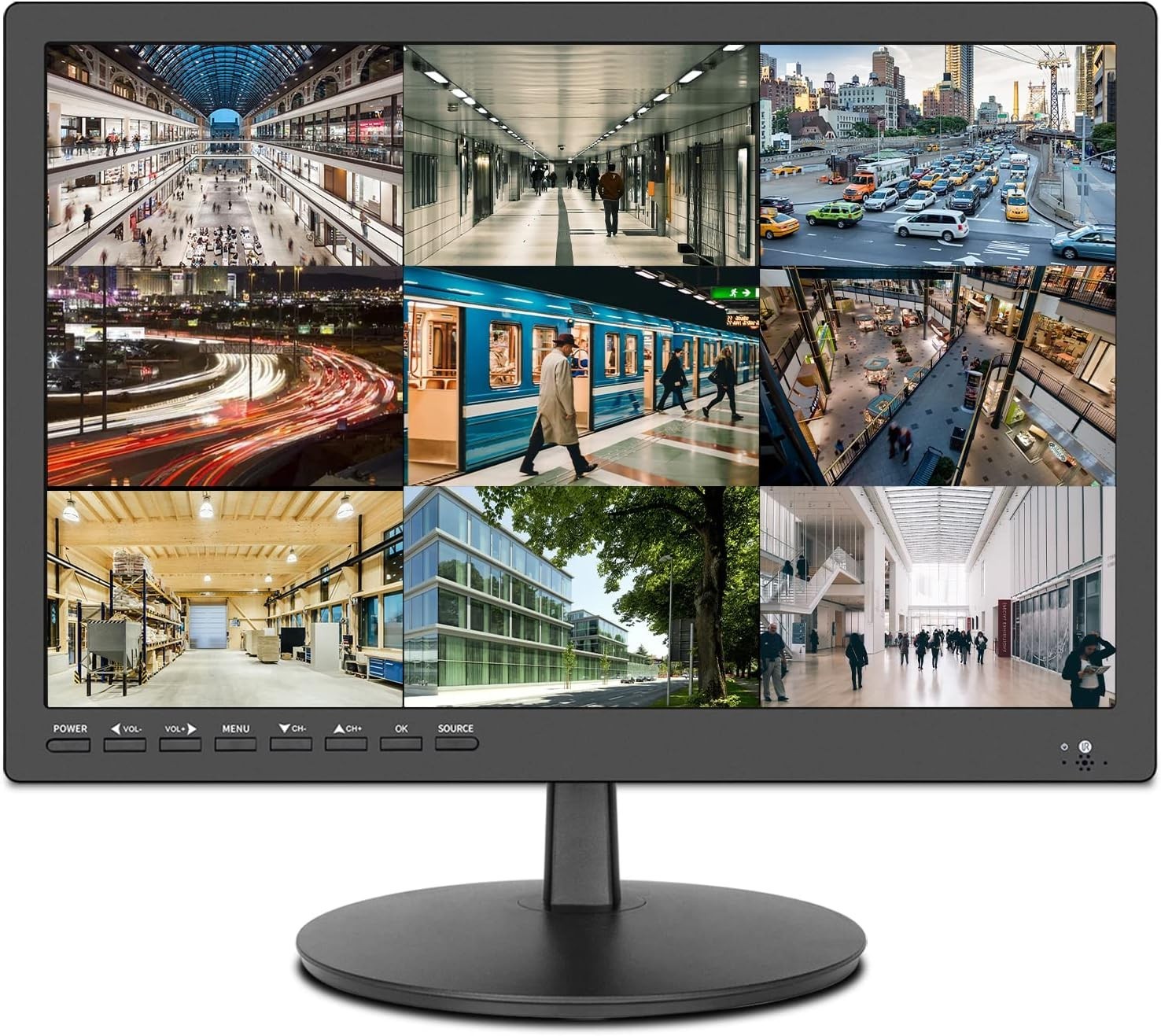 17″ CCTV Security Monitor with Ultra-Fine Pixel Pitch