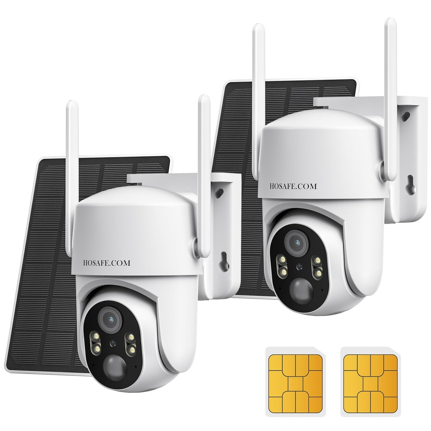 No WIFI Security Camera Internet Needed, Free Cloud Storage, 4G LTE…