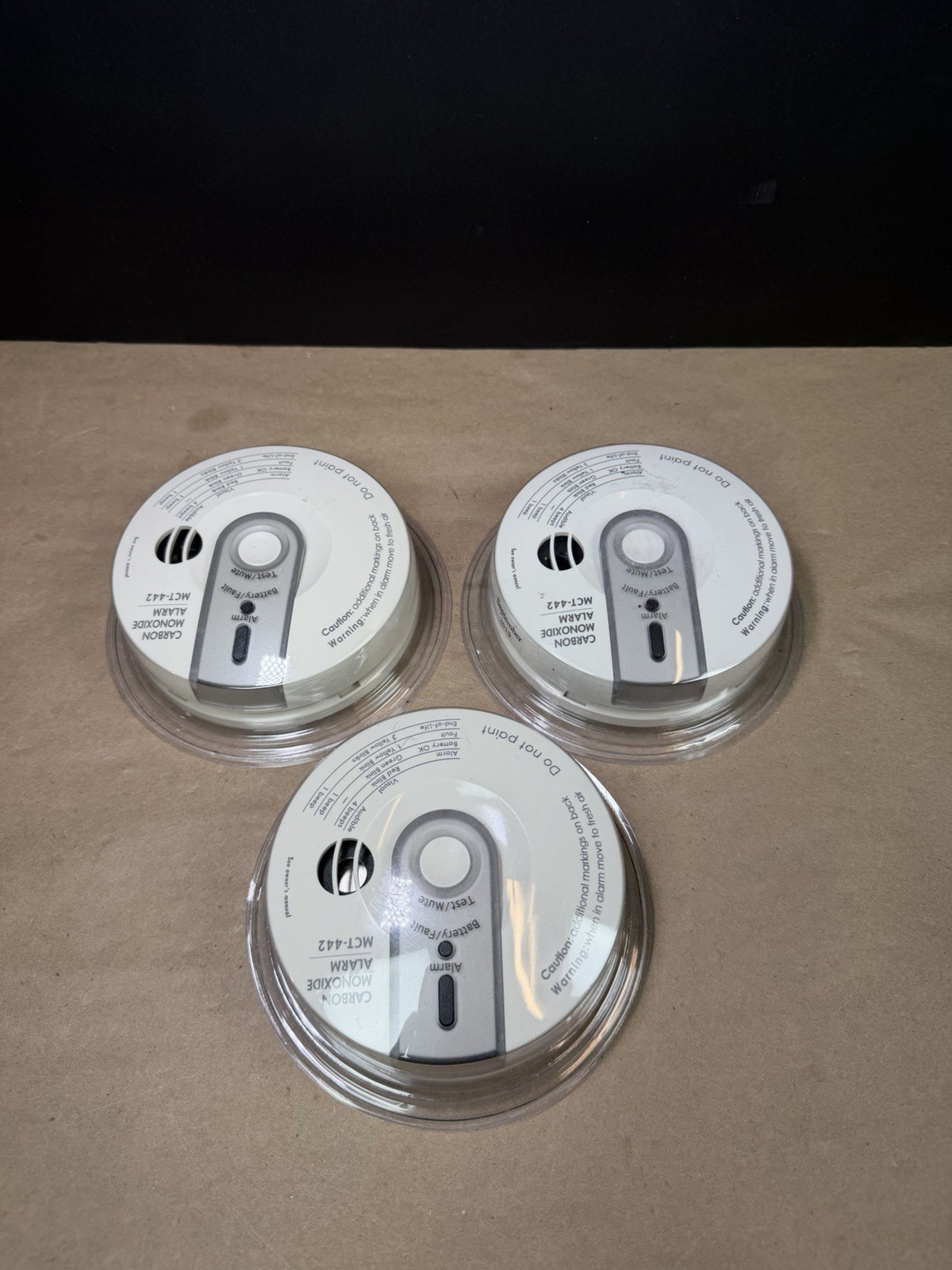 Visonic Lot-3 MCT-442 N SMA (2.4GHz) WH Wireless Carbon Monoxide Detector