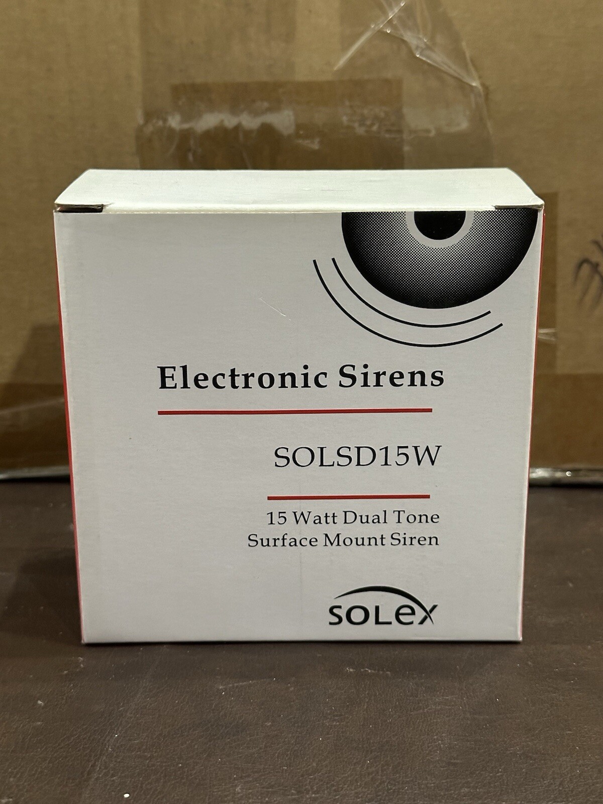 Electronic Sirens SOLSD15W 15 Watt Dual Tone Surface Mount Siren