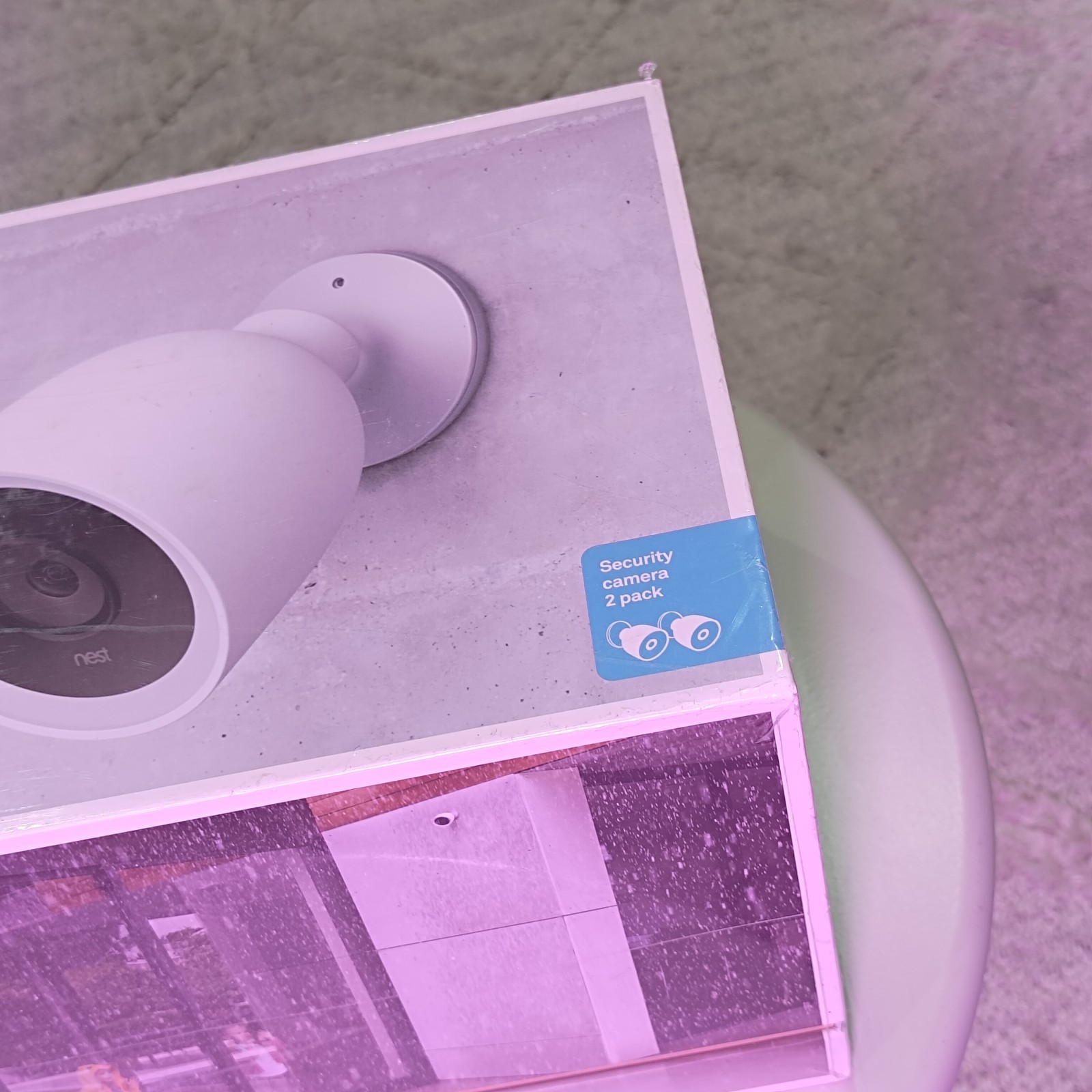 Nest NC4200US Cam IQ Outdoor Smart Security Camera 2-Pack SEALED NEW C213
