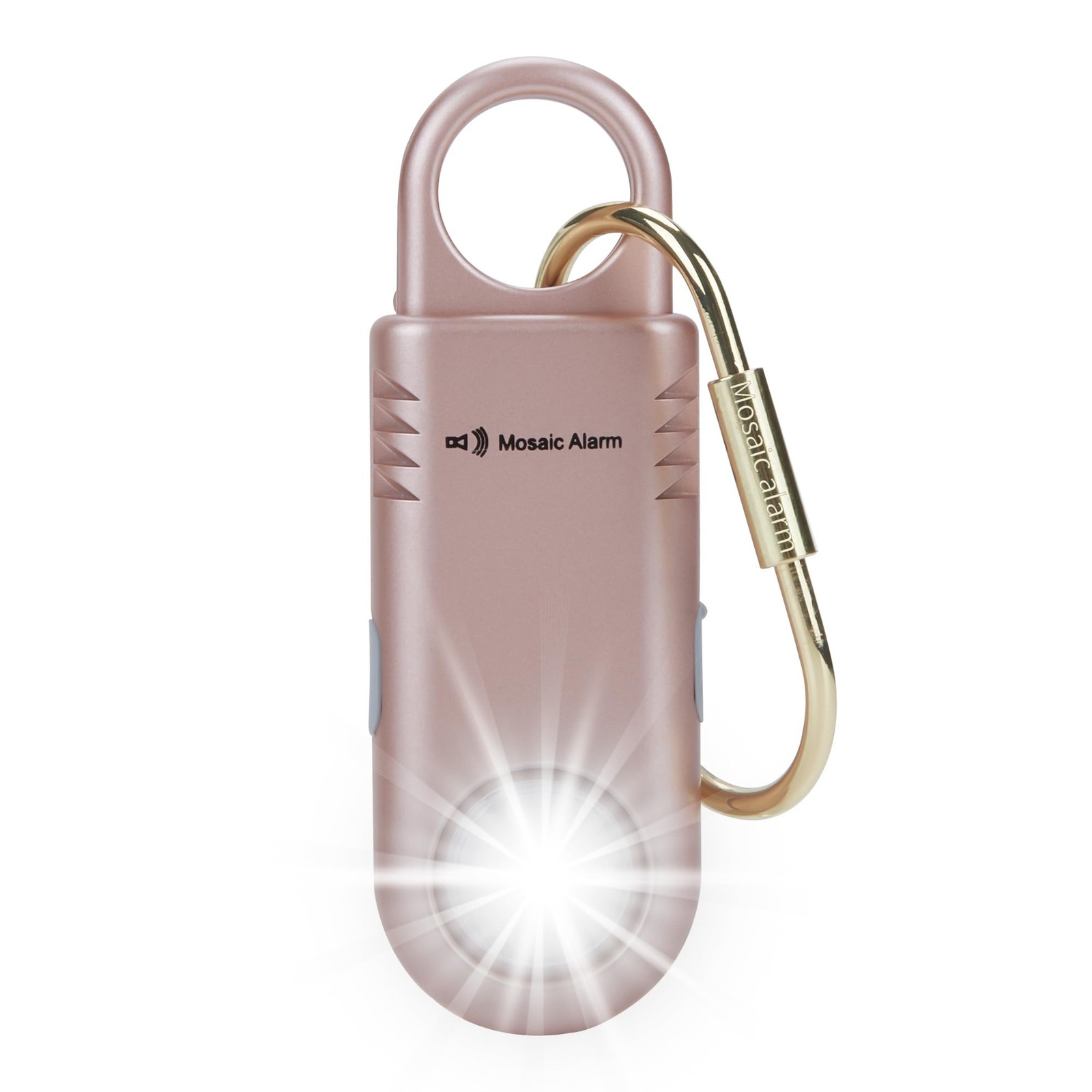 135dB Rechargeable Personal Safety Alarm Built-in Ultra-Bright Flashlight Non…