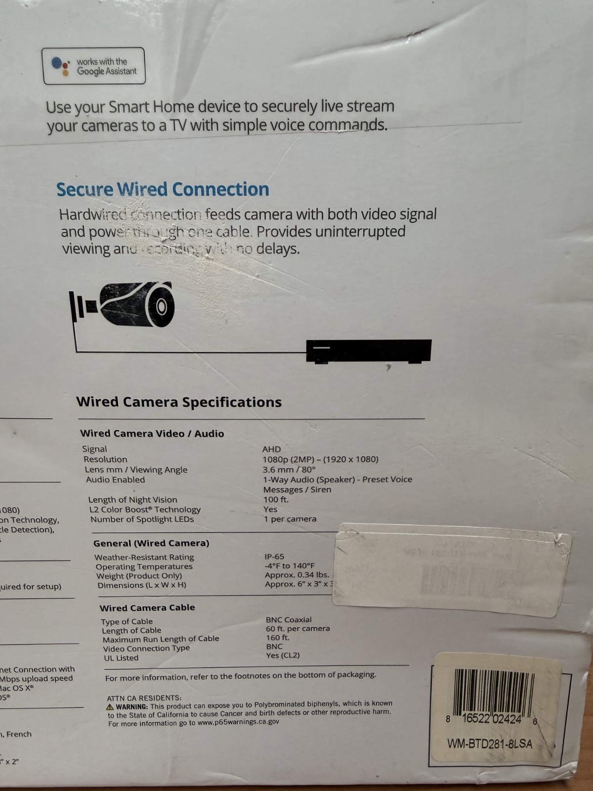 Night Owl Wired Security System 8 Cameras with Wired DVR – 1TB – 1080p Res