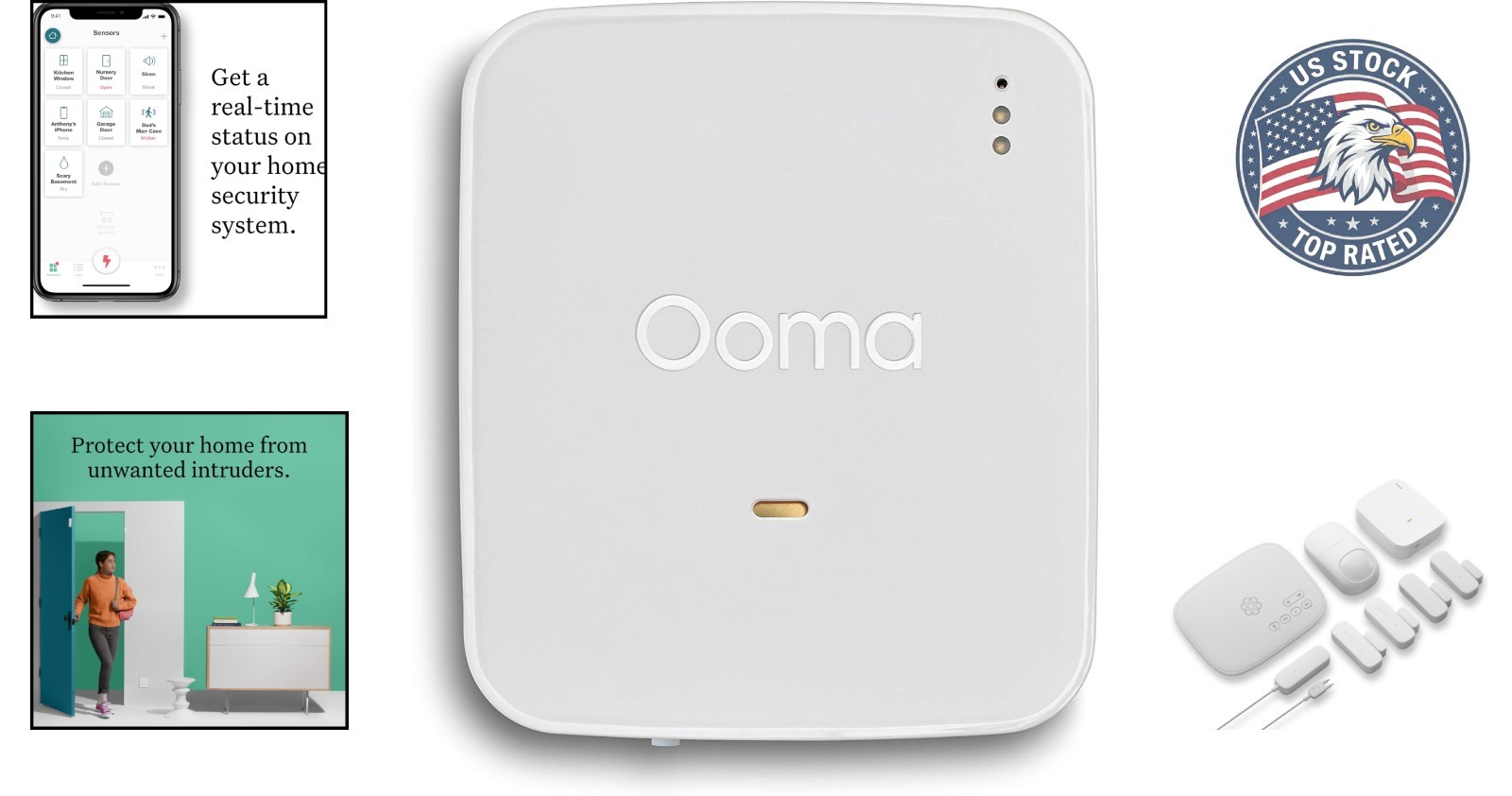 Effortless Safety: 105 Decibel Smart Alarm with Self-Monitoring & Notifications