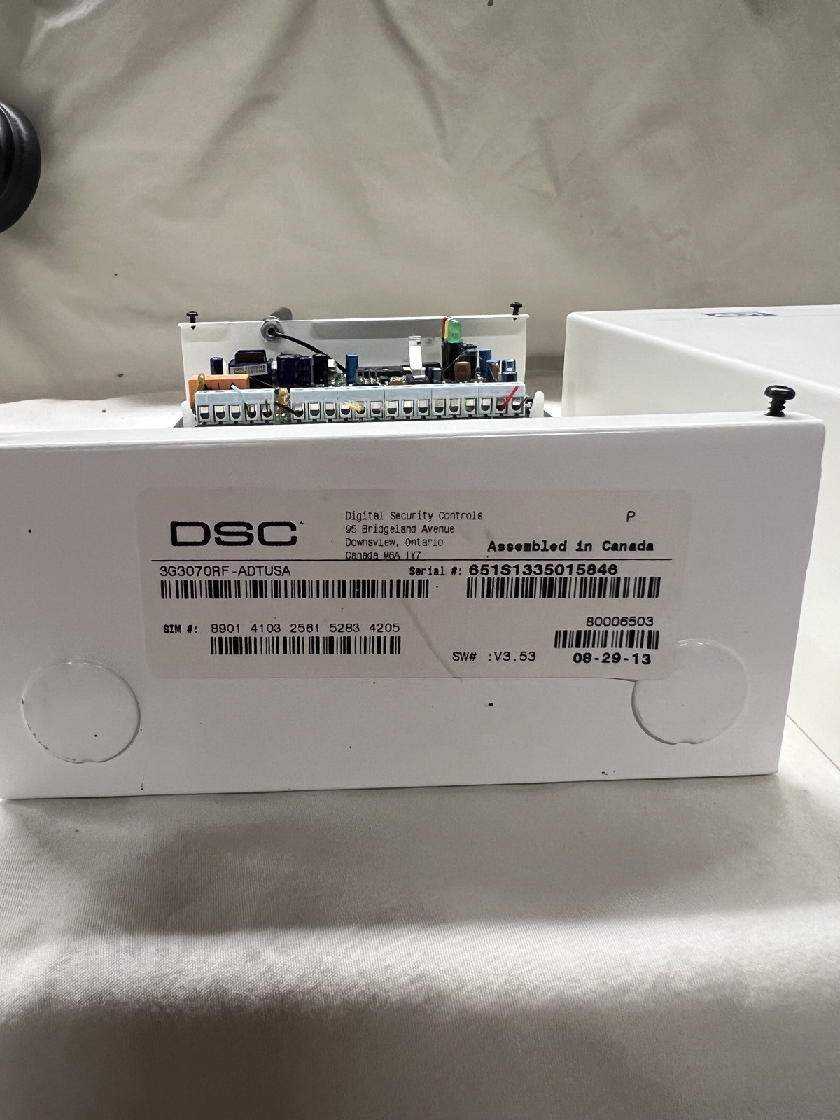 ADT 3G WIRELESS ALARM COMMUNICATOR MODEL#3G3070-RF
