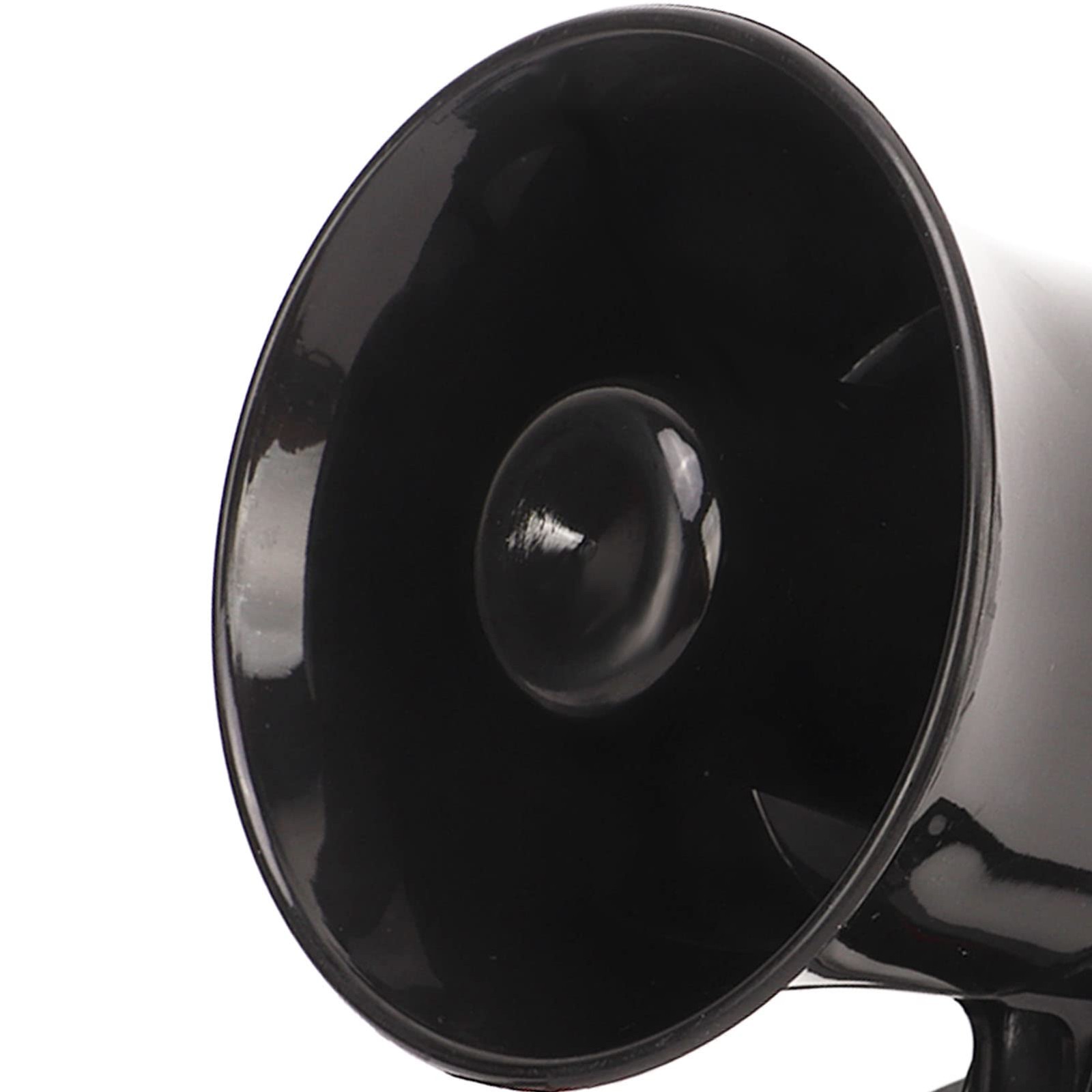 12V 30W 3-Tone Siren, 120dB Loud Sound Horn with Duck, Patrol & Ambulance Sou…
