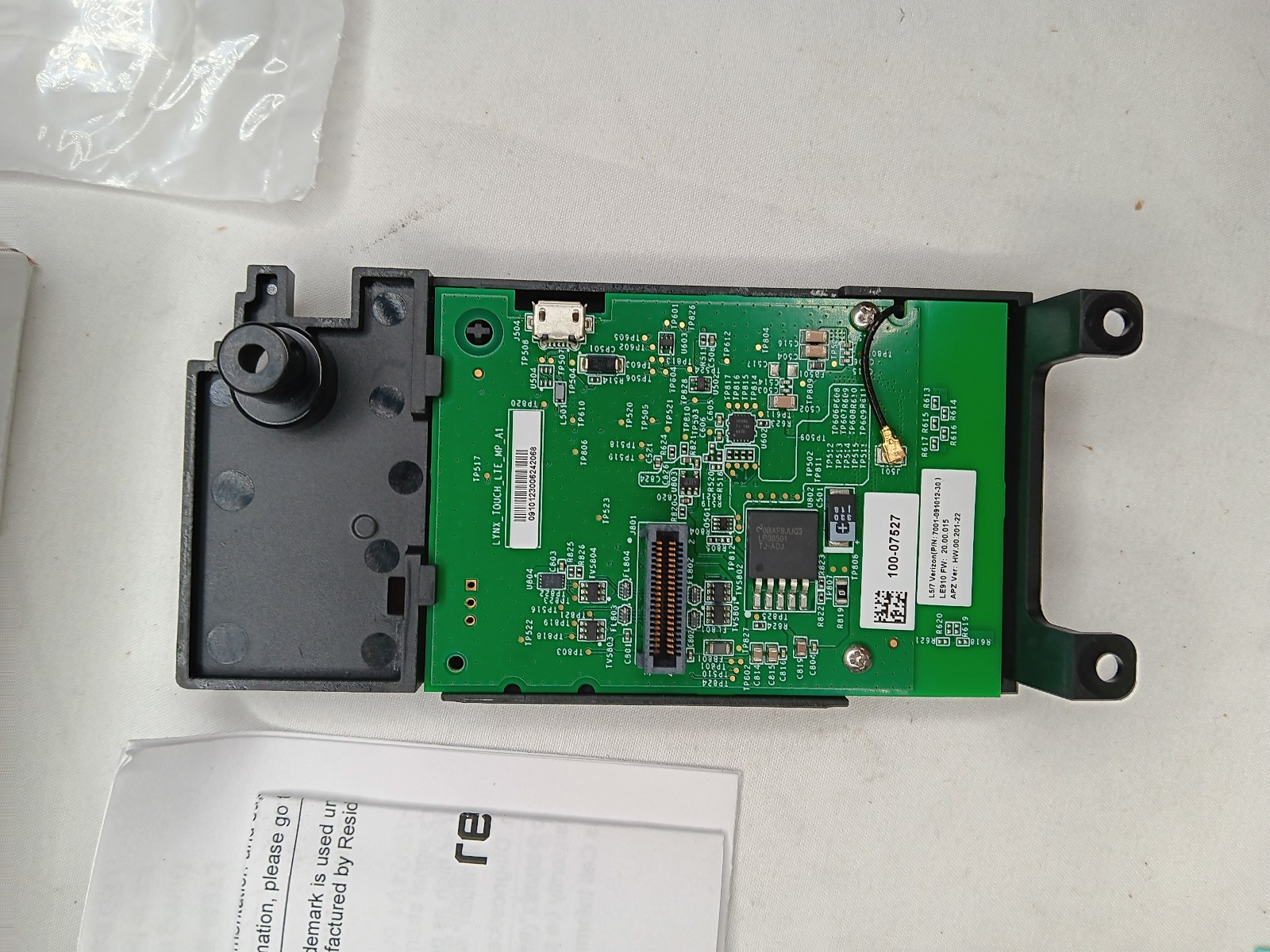 (Lot of 5) Honeywell LTE-L57V Verizon LTE Communicator Lynx Touch L5210 L7000