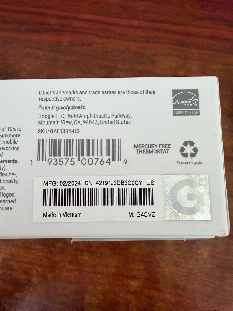 Ring Alarm Home Security Kit + Google Nest Thermostat + Water Sensors
