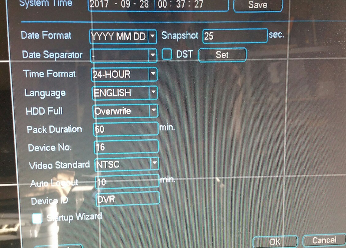H264 Hi Res 8Ch Professional DVR 1TB