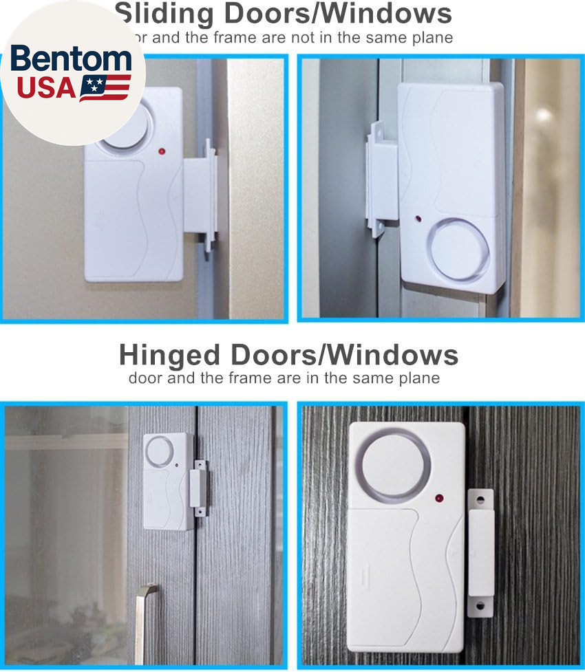 Door Alarm Wireless Anti-Theft Remote Control Door and Window Security Alarms