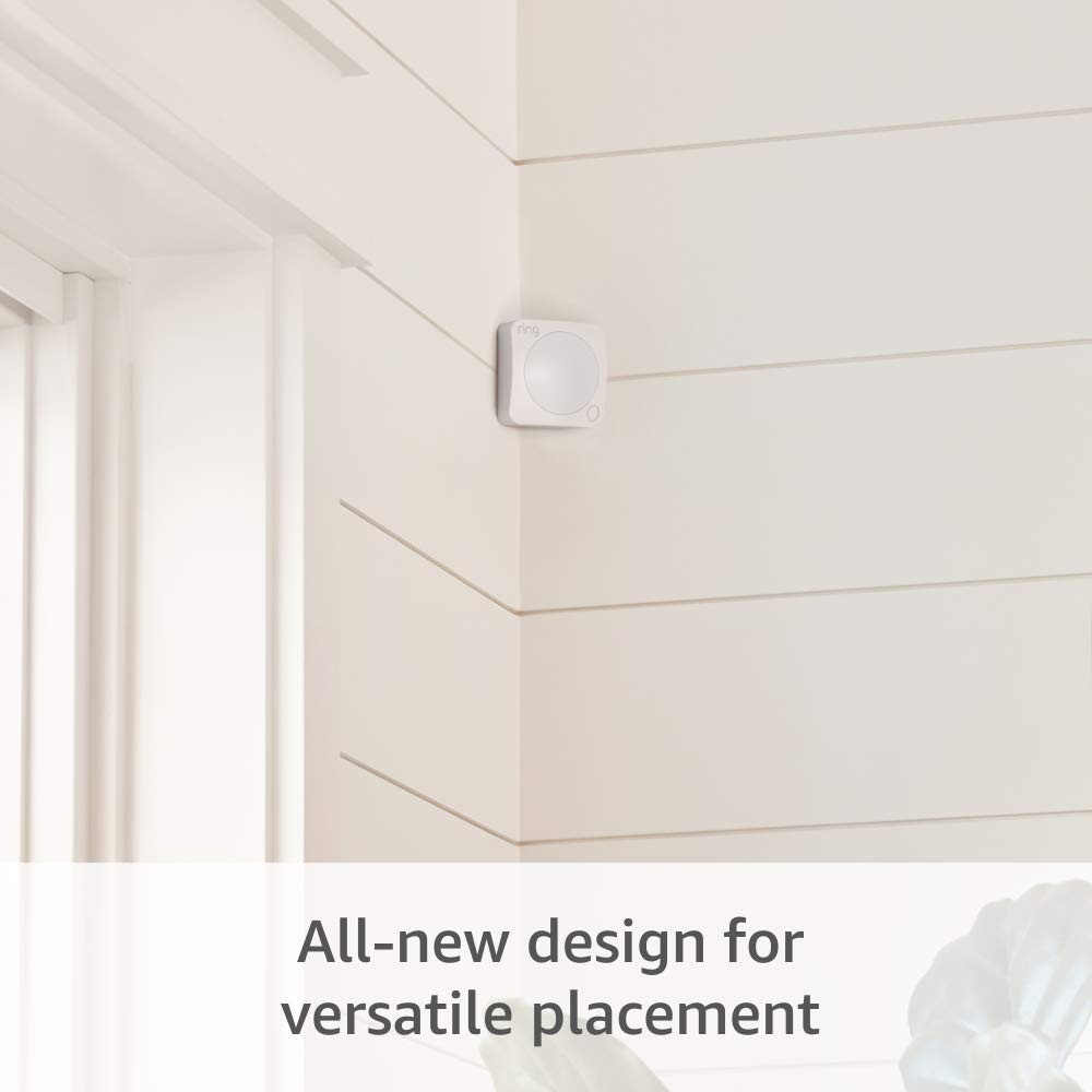 Ring Alarm Security System 8 Piece Kit with Battery Doorbell Venetian Bronze