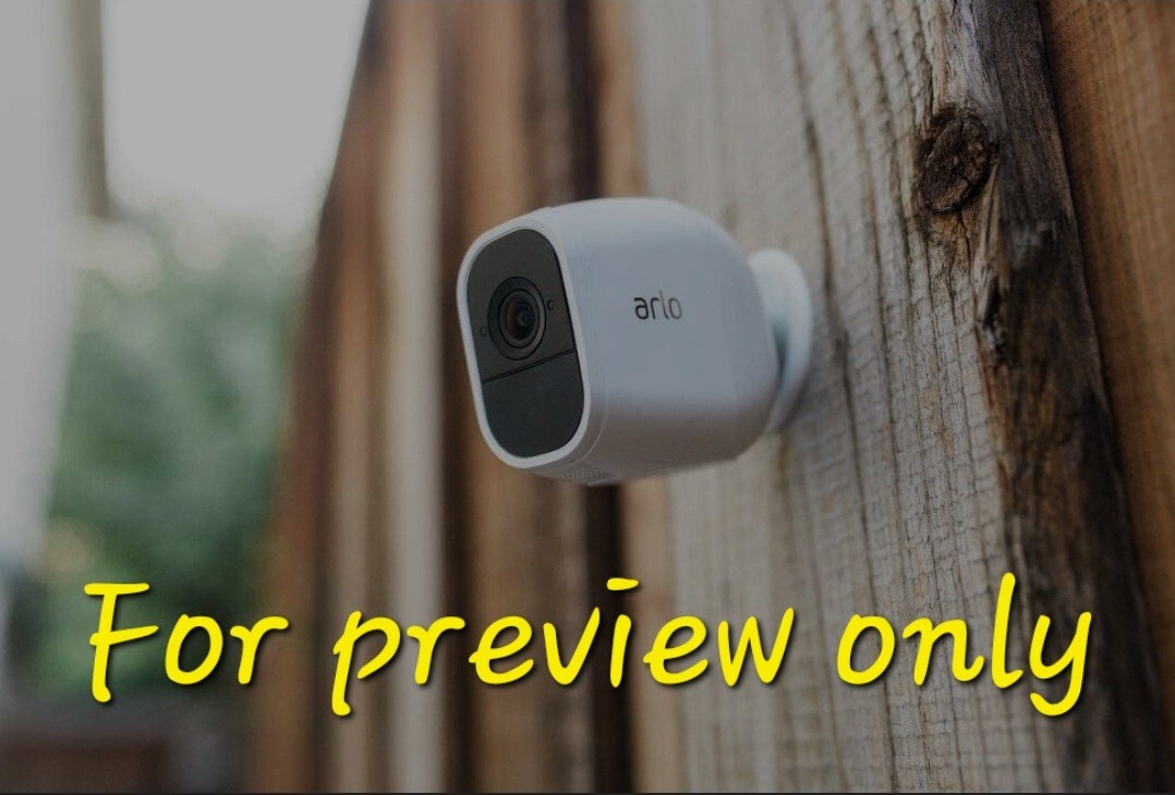 NETGEAR Arlo Pro 2 – 4 Wire-Free HD Security Cameras – System Bundle – 1080p HD