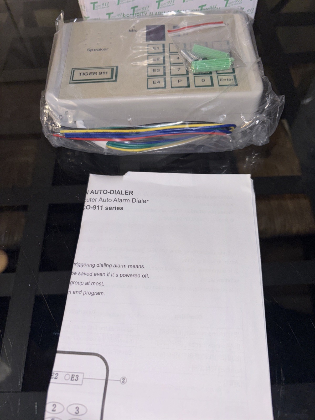 Telephone Voice Dialer, Voice Dialer Alarm Wired Telephone Voice