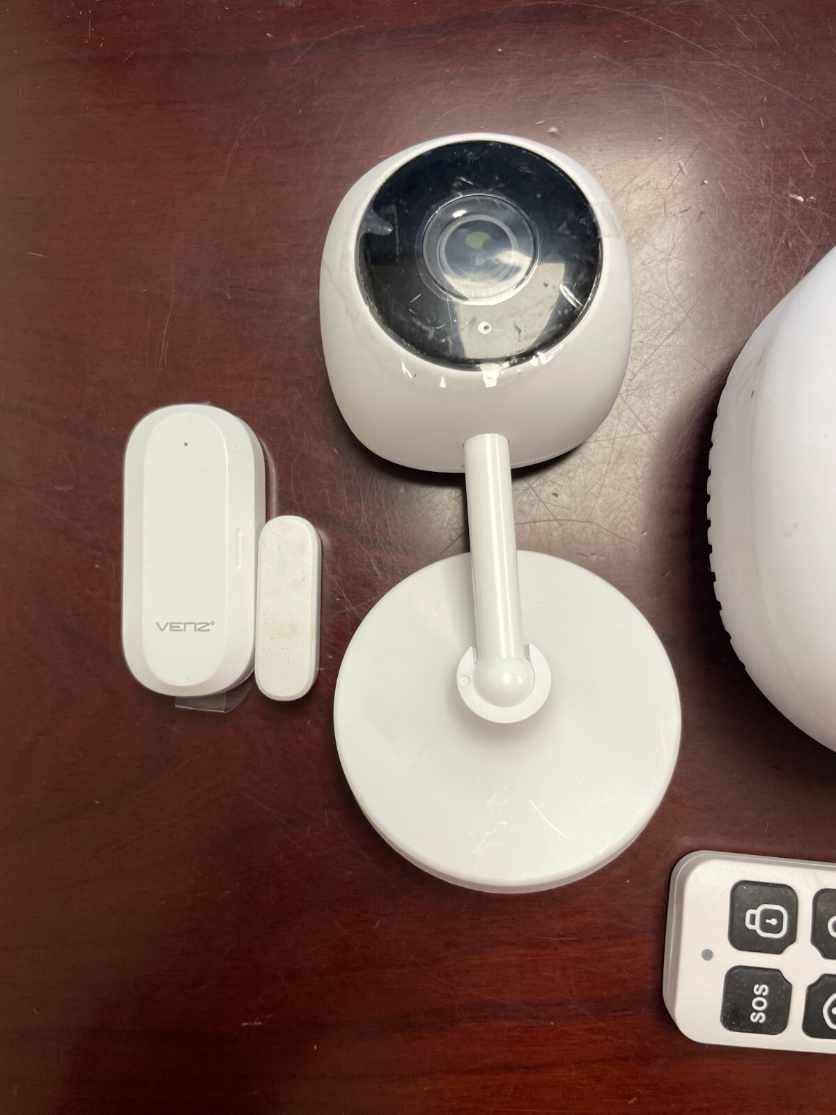 ??VENZ Home Alarm Security System 6-Piece kit, Smart Home Hub, WiFi Camera??