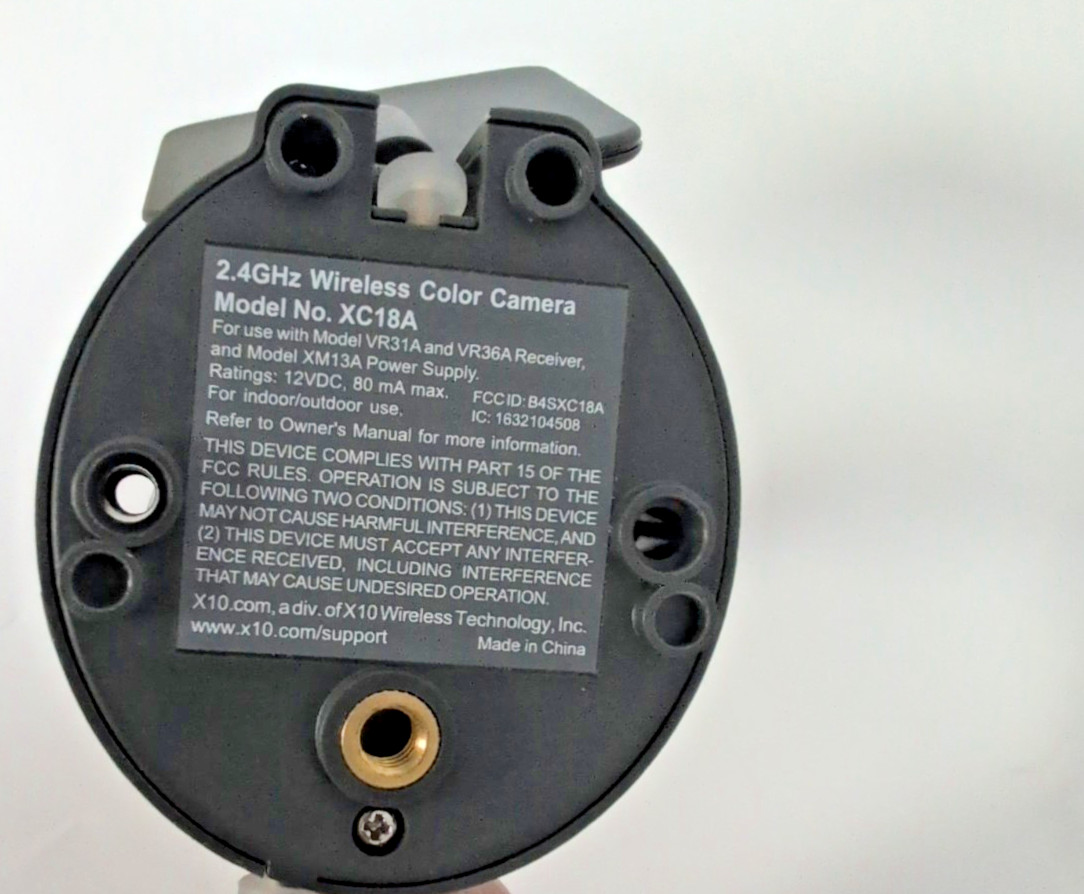 XCam2 Wireless Color Camera MODEL XX16A