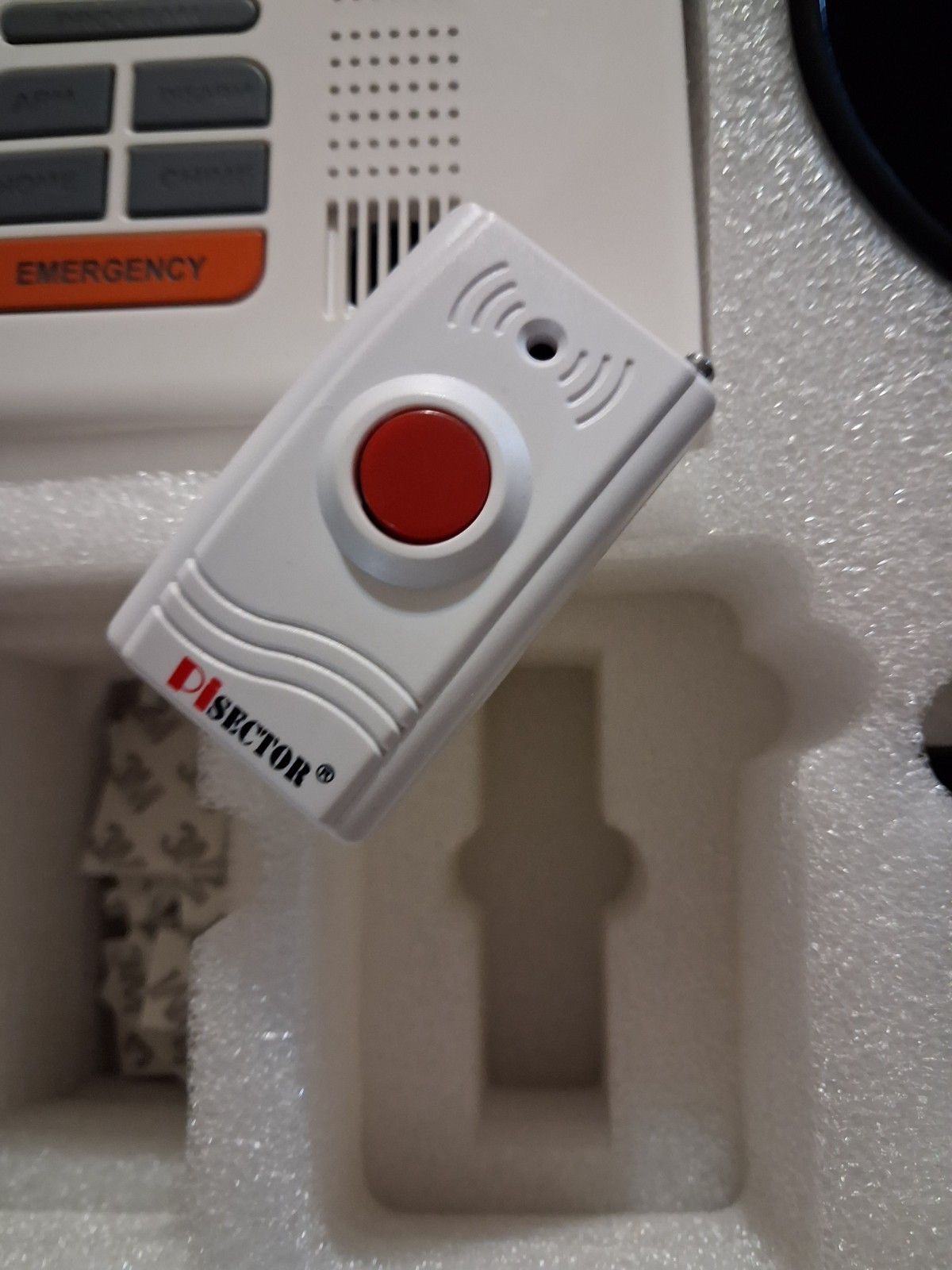 Pisector Wireless Security Alarm System – Open Box – Missing Sensors & Adapter