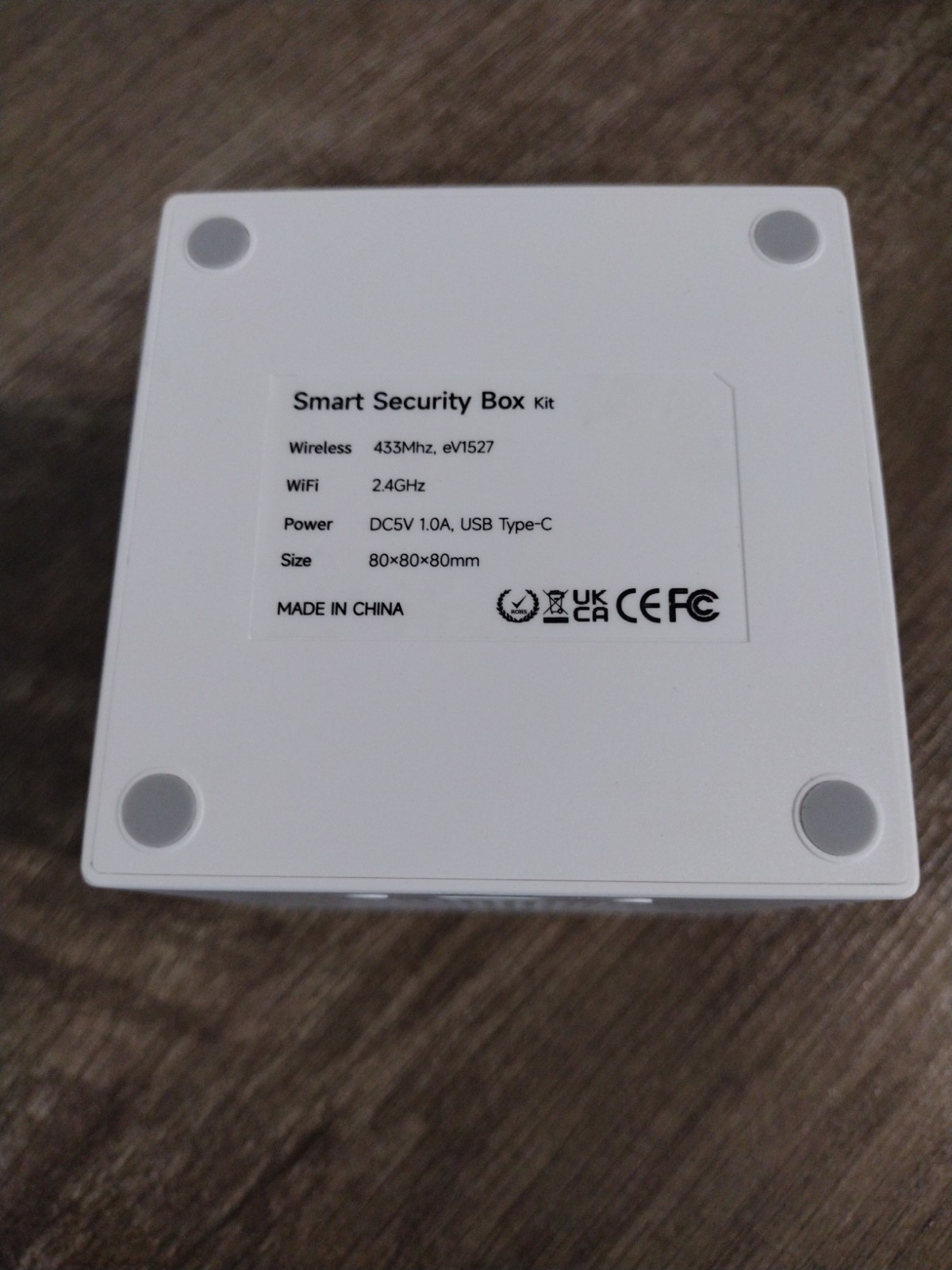 Smart Home Wireless Security Alarm System Kit (WiFi, No Monthly Fees) – Open Box