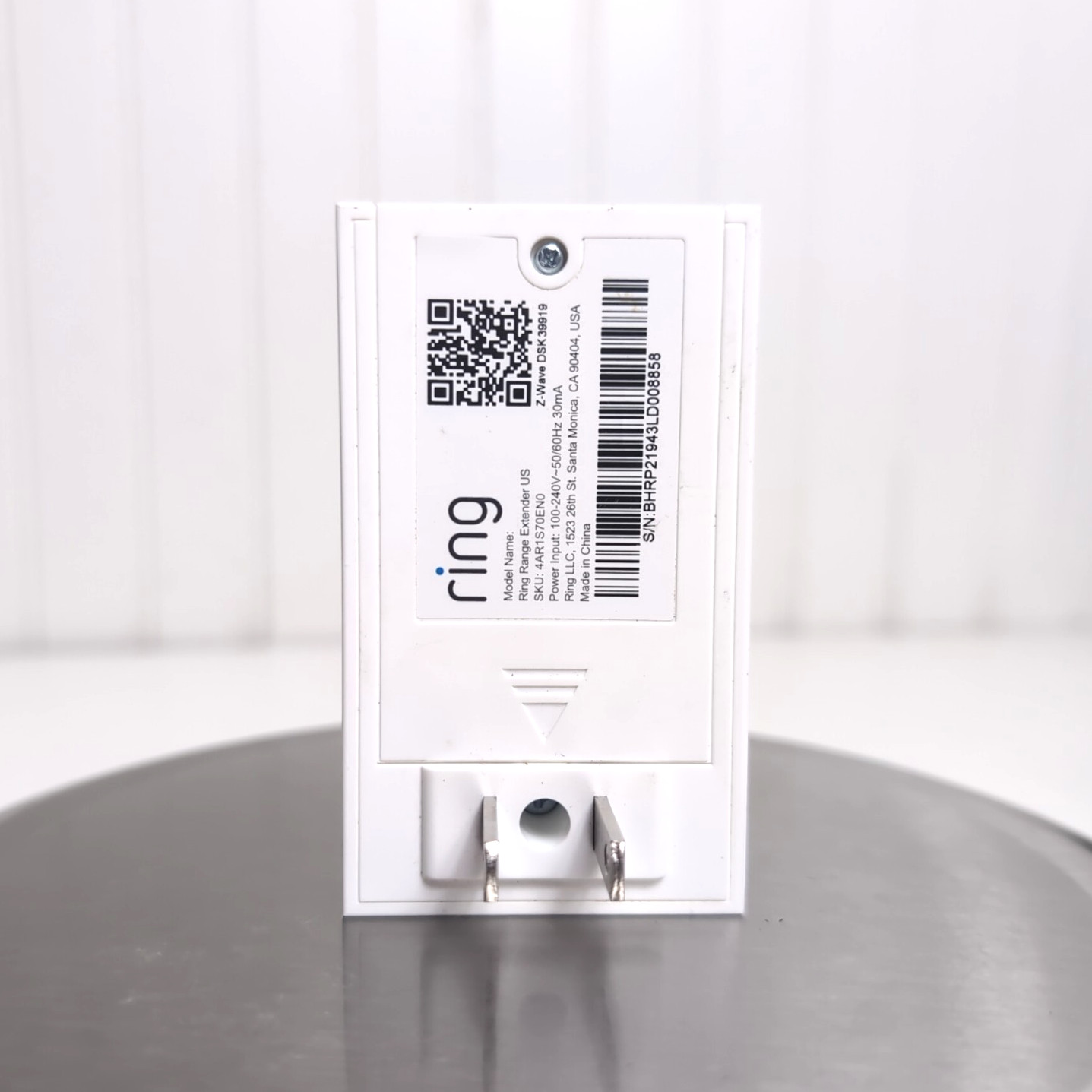 Ring Alarm Range Extender Model 4AR1S70EN0 Z-Wave Plus 1st Gen. – Home Security