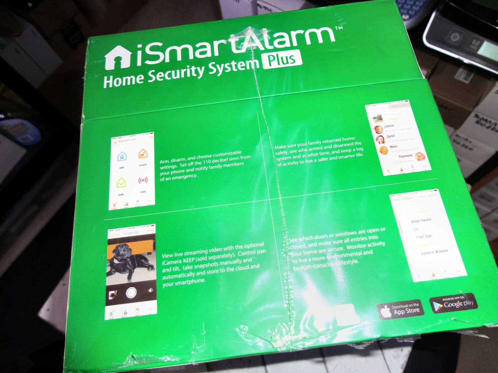 New / iSmart Alarm Home Security System PLUS / SEALED