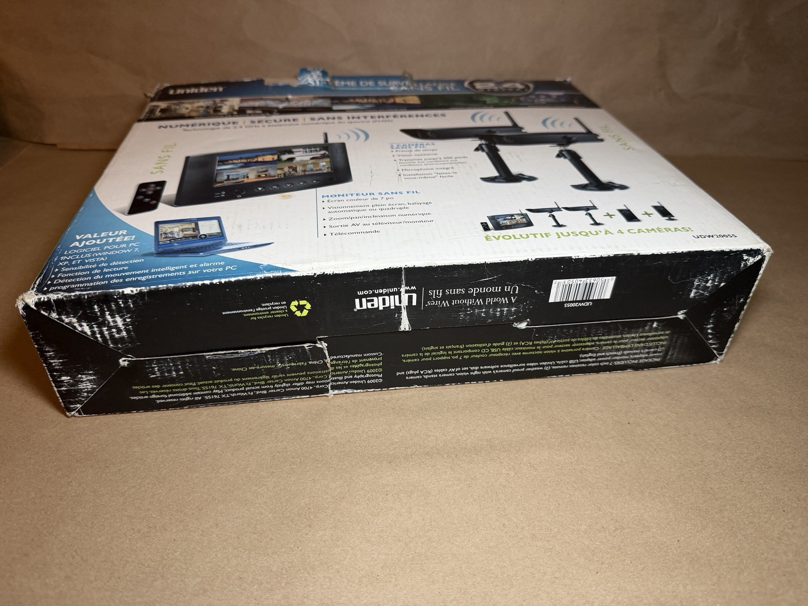 Uniden Wireless Video Surveillance System UDW20055 | Open Box