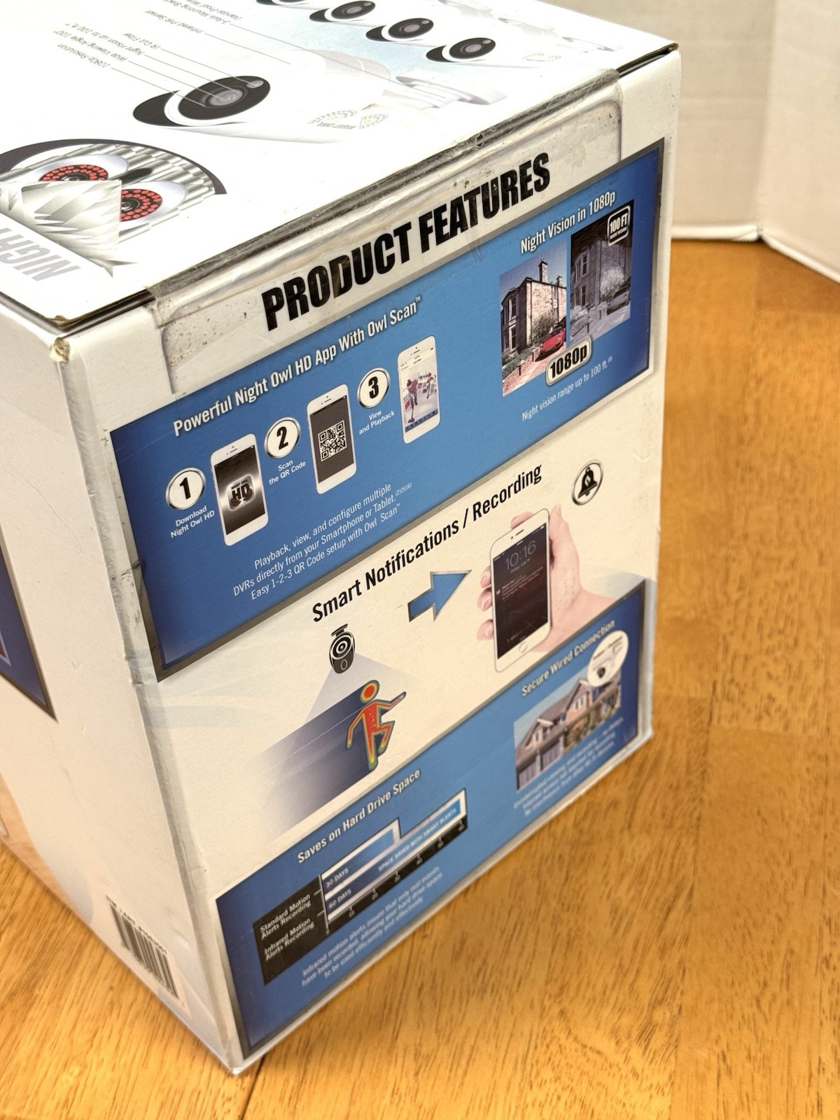 NEW! Night Owl C-881-PIR1080 8-channel/1TB 1080p HD video Security System w/DVR