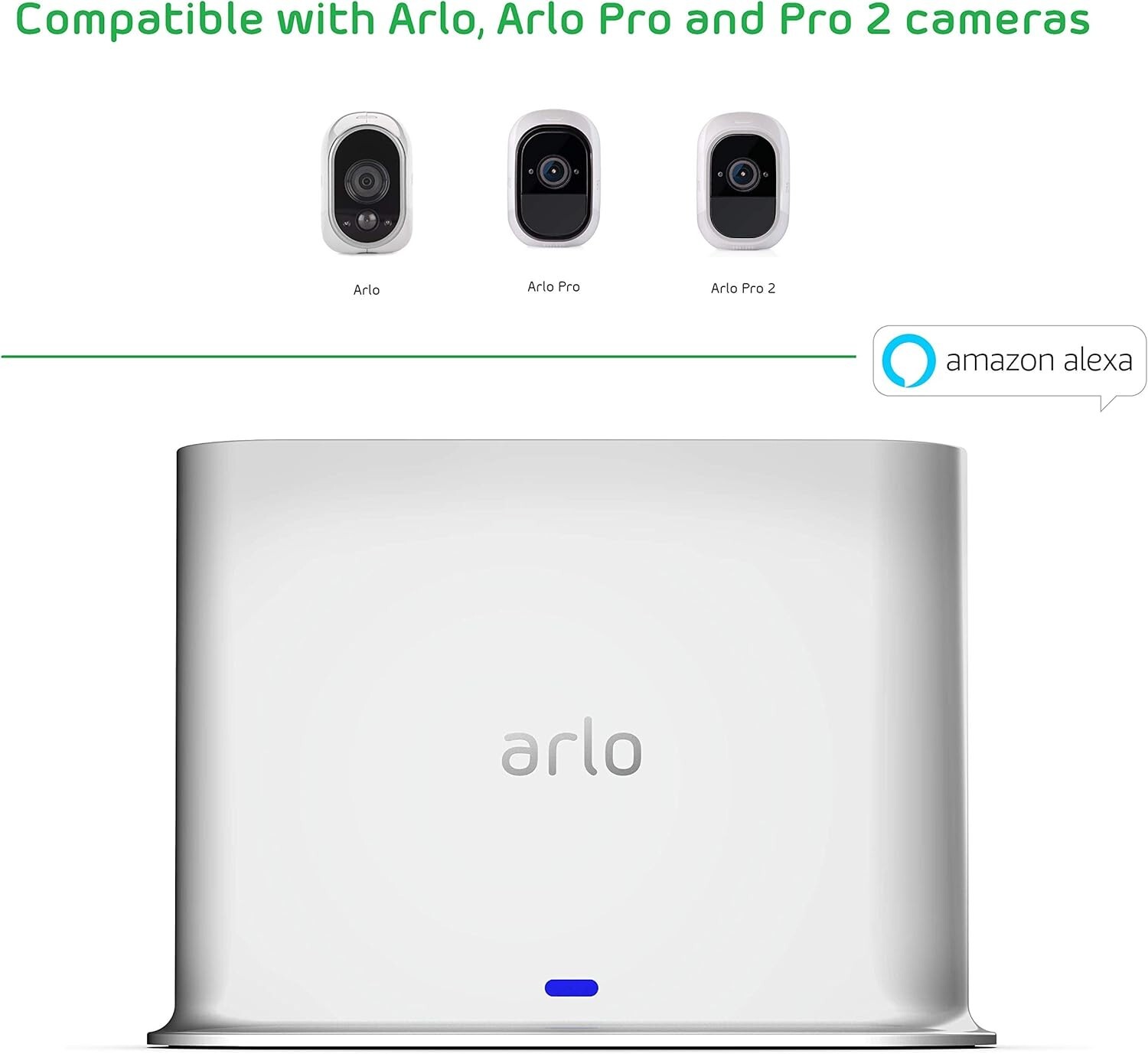 Arlo Smart Hub Wire-Free Pro, Pro 2, Pro 3 Base Station VMB4500