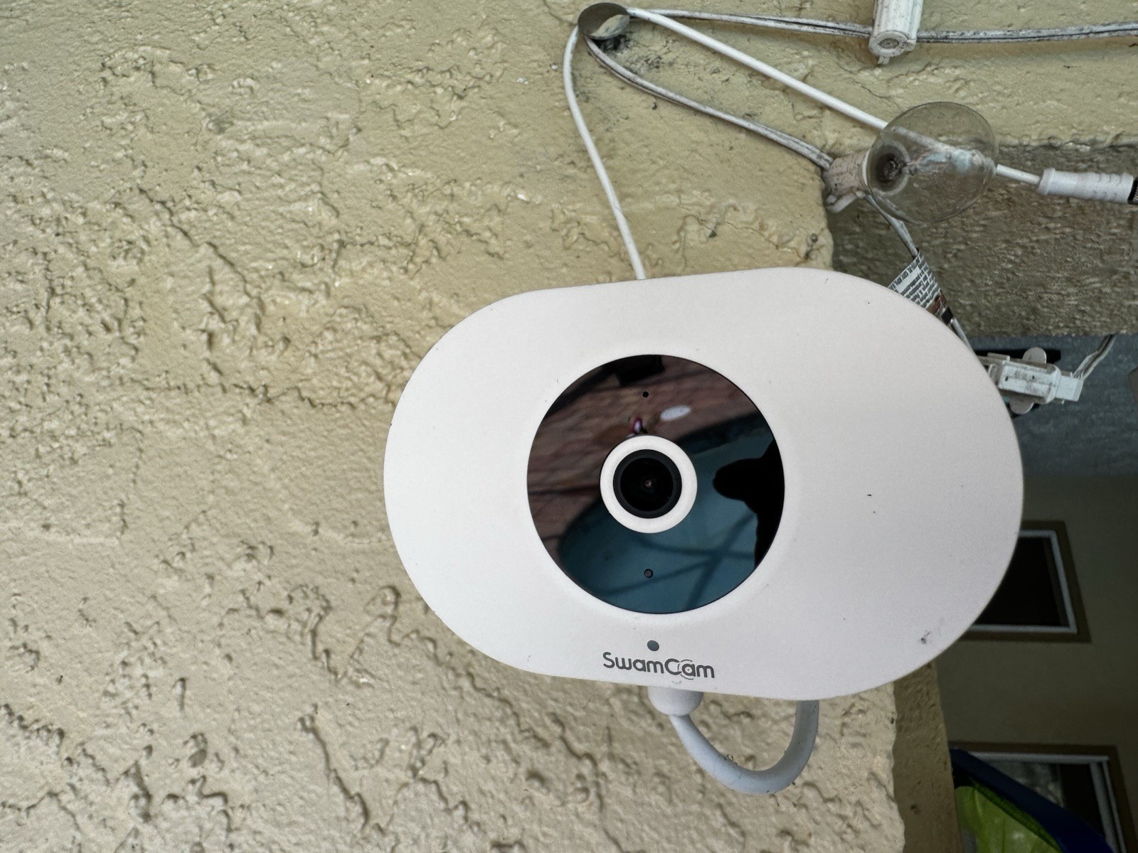 SwamCam Pool Alarm Camera ASTM F2208, WiFi App Operated