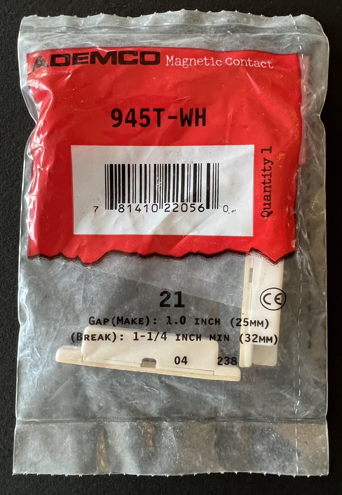 Honeywell Ademco 945T-WH Magnetic Contact Sensor- 3-Pack – Brand New Sealed!