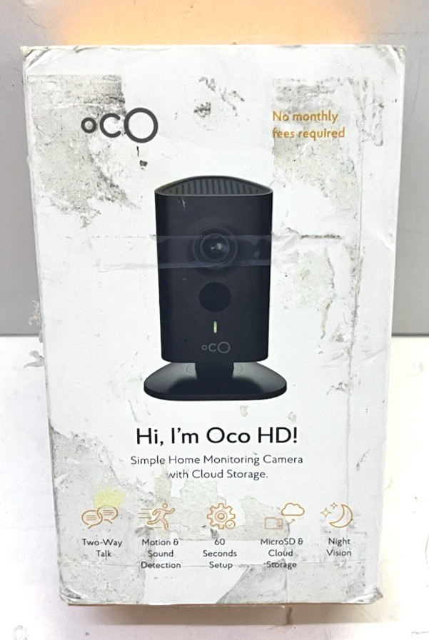 Oco HD Cloud Security Video Monitoring Camera with SD card and Cloud Storage